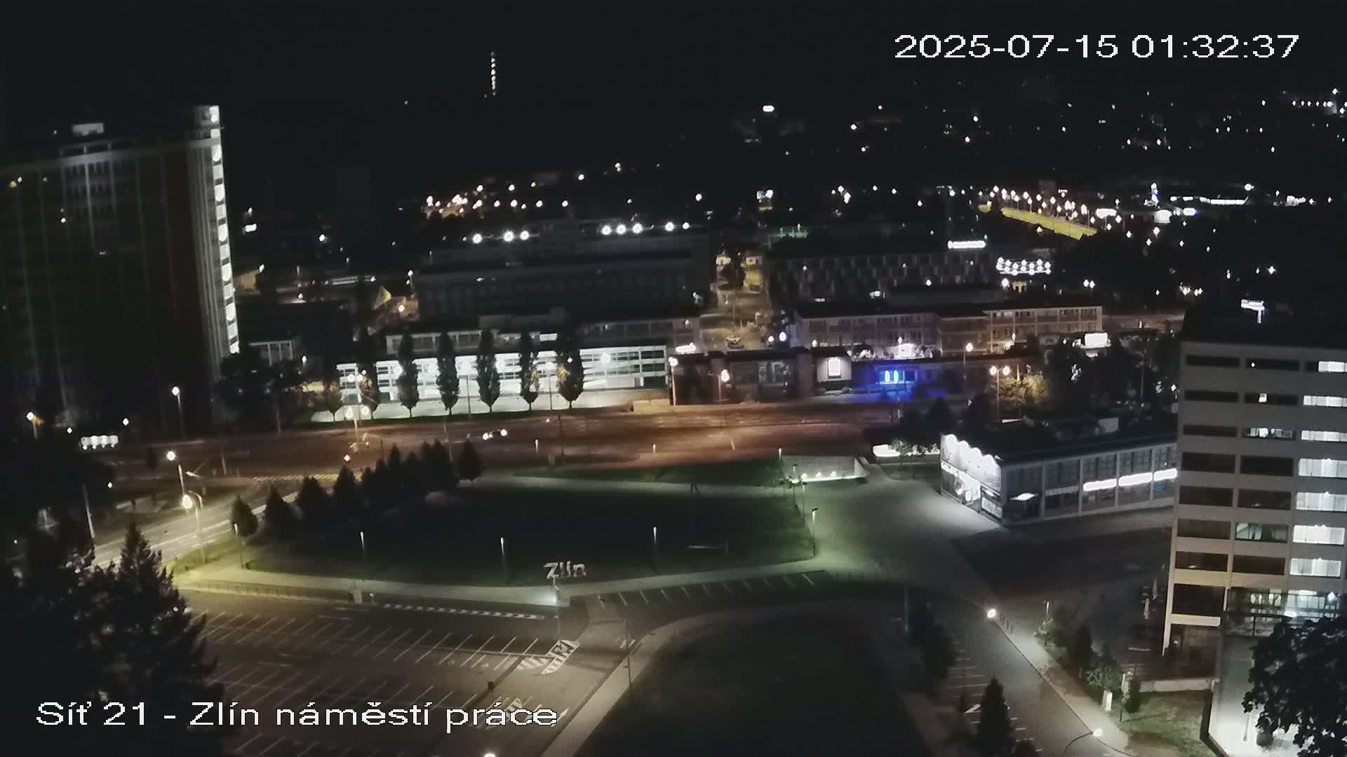 Zlín Industrial Area Live Cam - Zlin 1, Zlin, Czechia