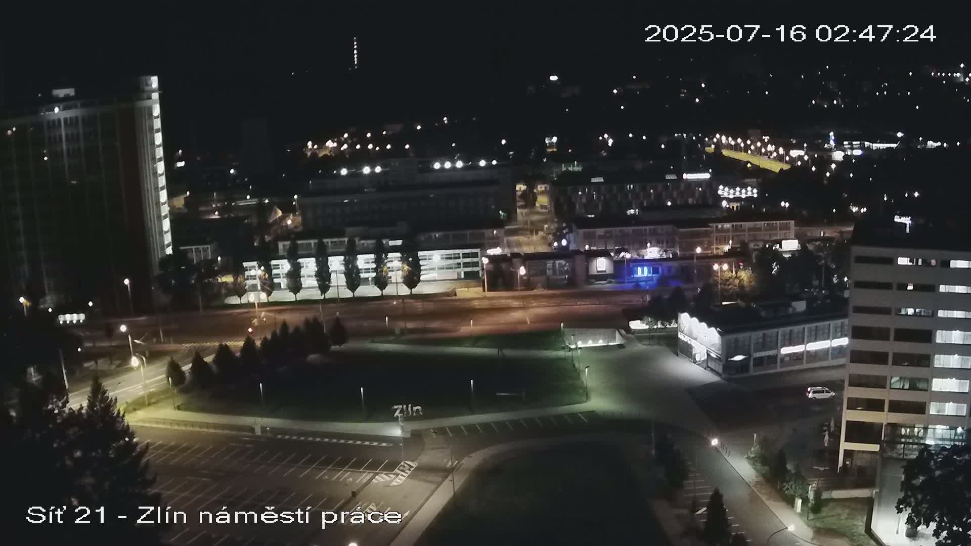 Zlín Industrial Area Live Cam - Zlin 1, Zlin, Czechia