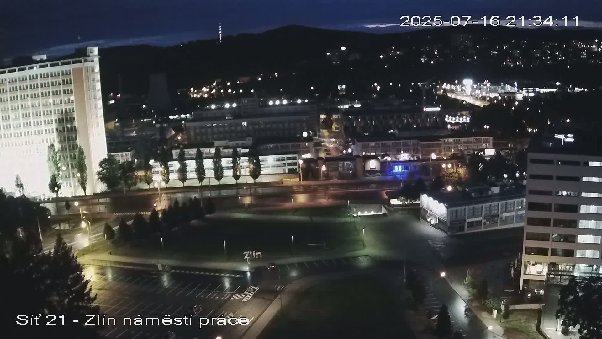 Zlín Industrial Area Live Cam - Zlin 1, Zlin, Czechia