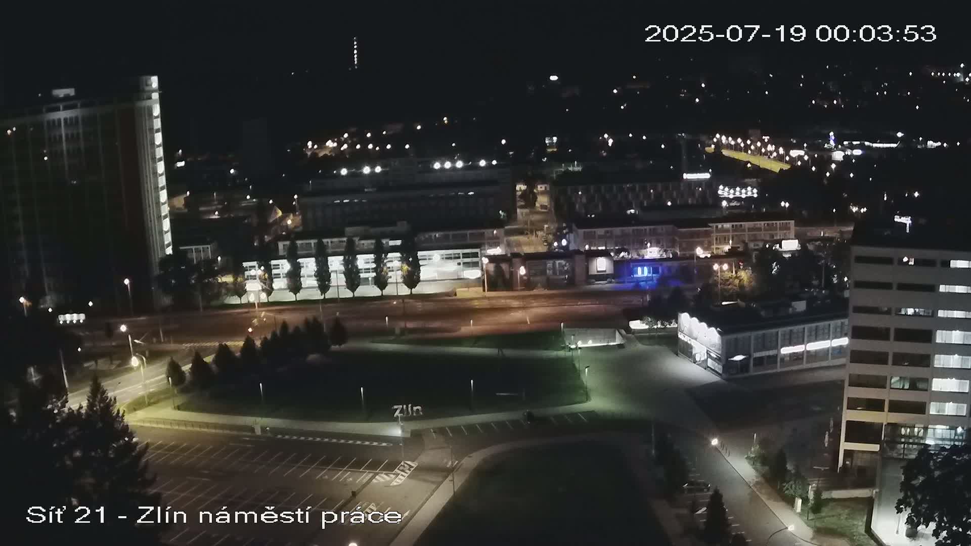 Zlín Industrial Area Live Cam - Zlin 1, Zlin, Czechia