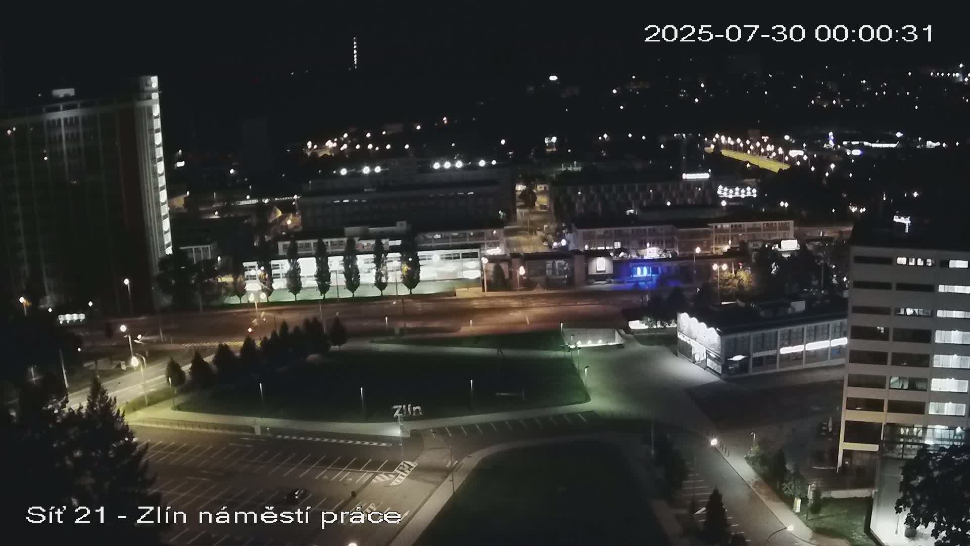 Zlín Industrial Area Live Cam - Zlin 1, Zlin, Czechia
