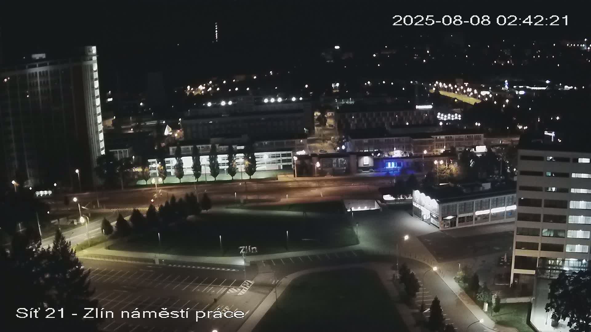 Zlín Industrial Area Live Cam - Zlin 1, Zlin, Czechia