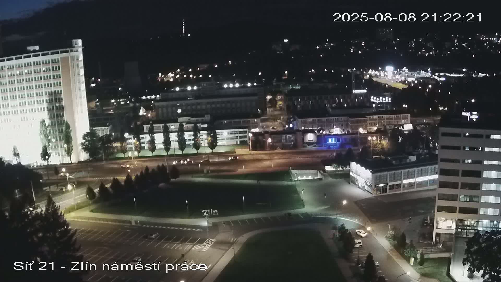 Zlín Industrial Area Live Cam - Zlin 1, Zlin, Czechia