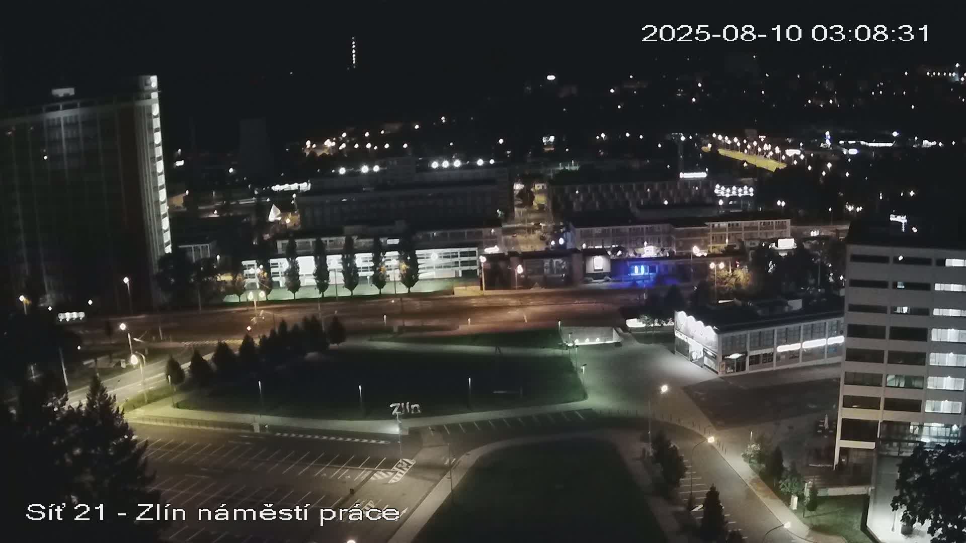 Zlín Industrial Area Live Cam - Zlin 1, Zlin, Czechia