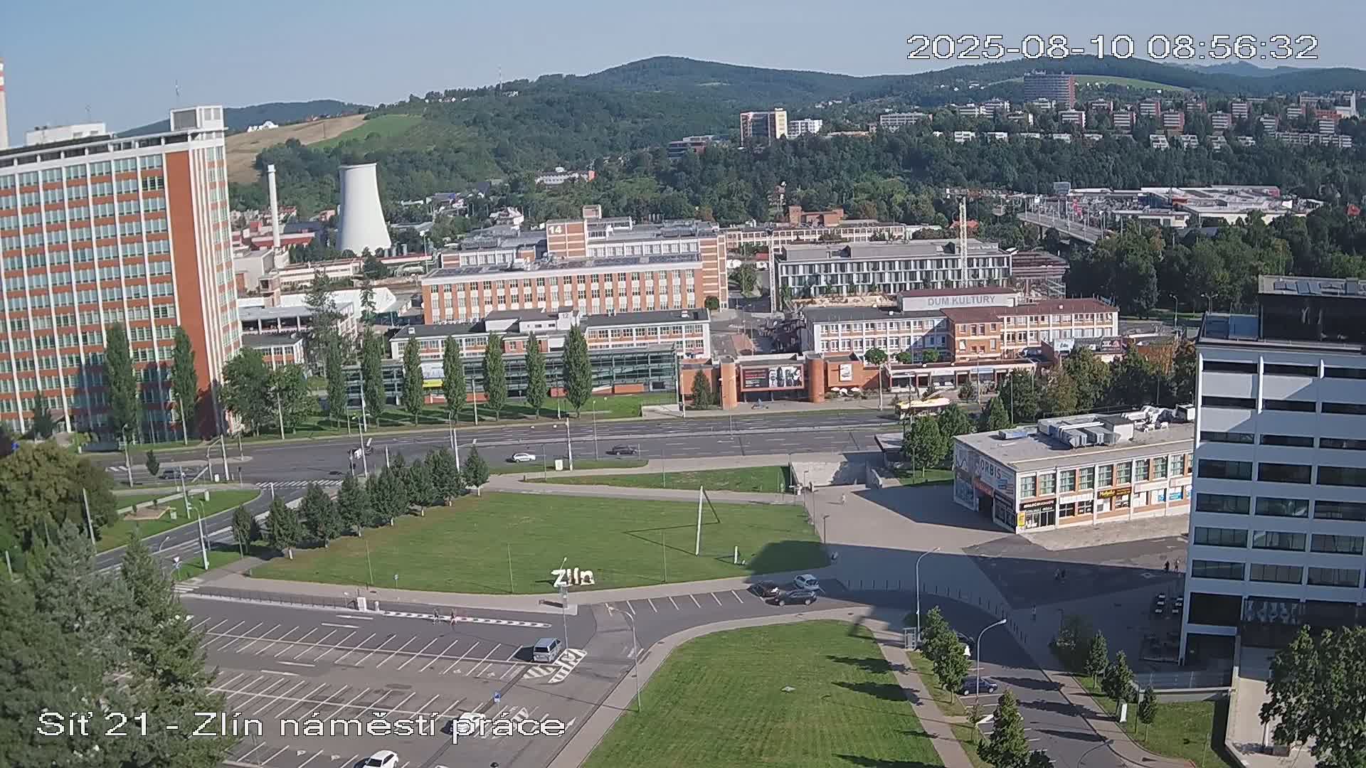 Zlín Industrial Area Live Cam - Zlin 1, Zlin, Czechia