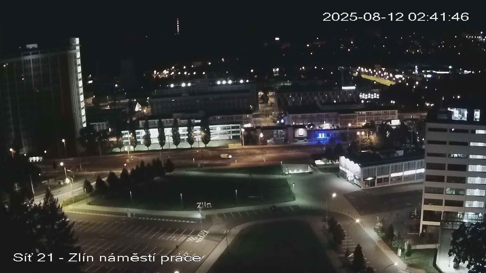 Zlín Industrial Area Live Cam - Zlin 1, Zlin, Czechia