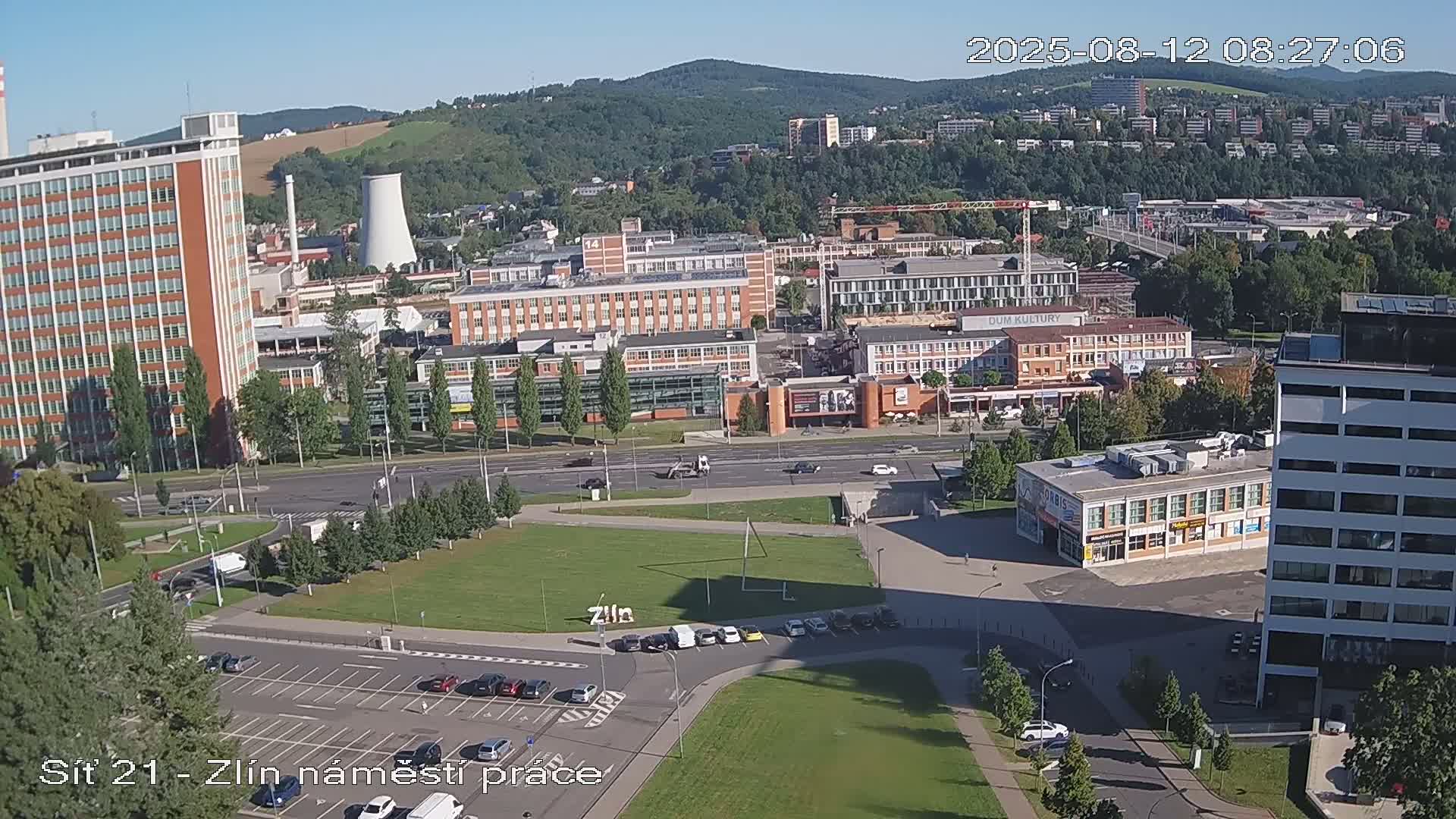 Zlín Industrial Area Live Cam - Zlin 1, Zlin, Czechia