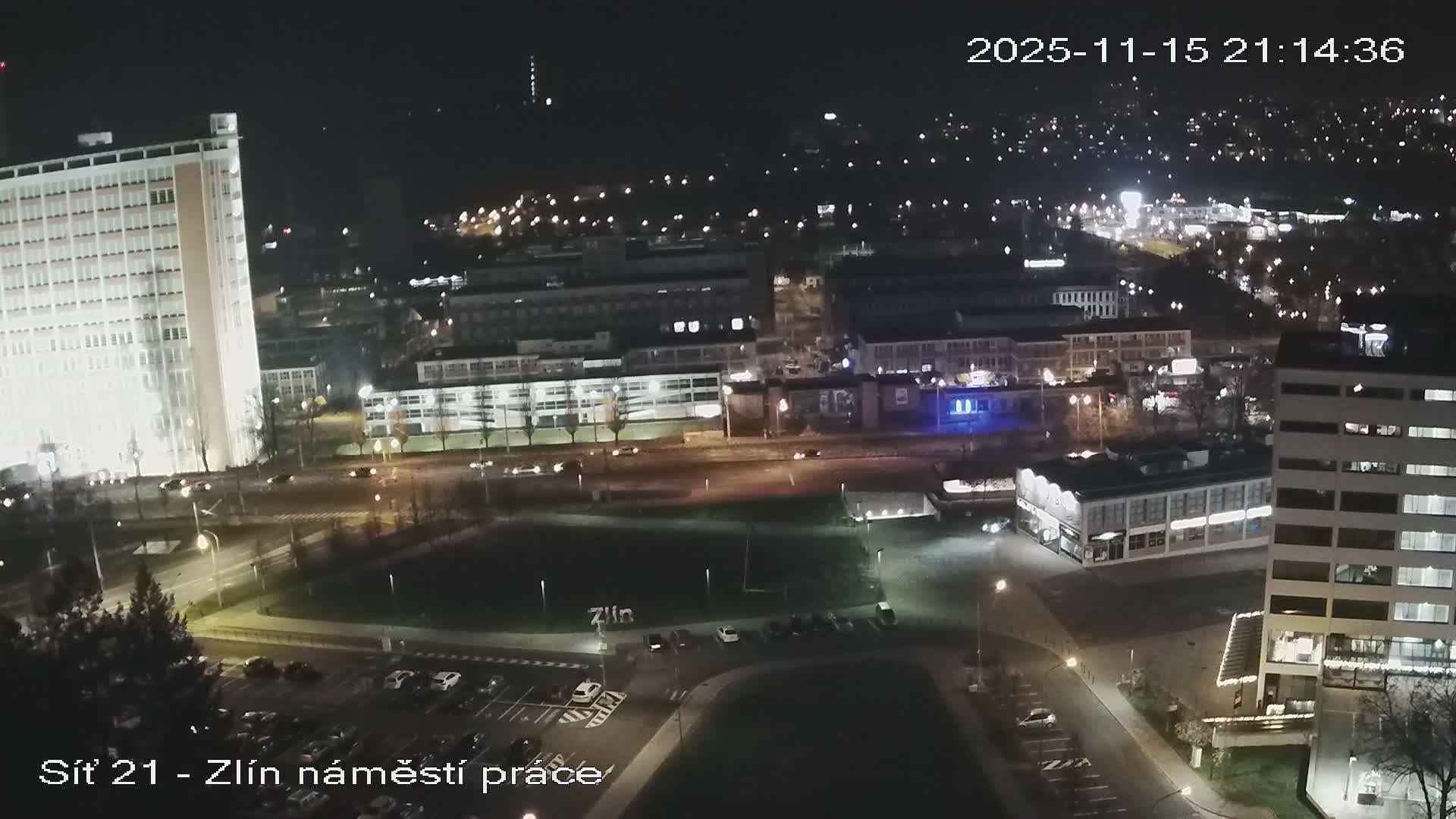 Zlín Industrial Area Live Cam - Zlin 1, Zlin, Czechia