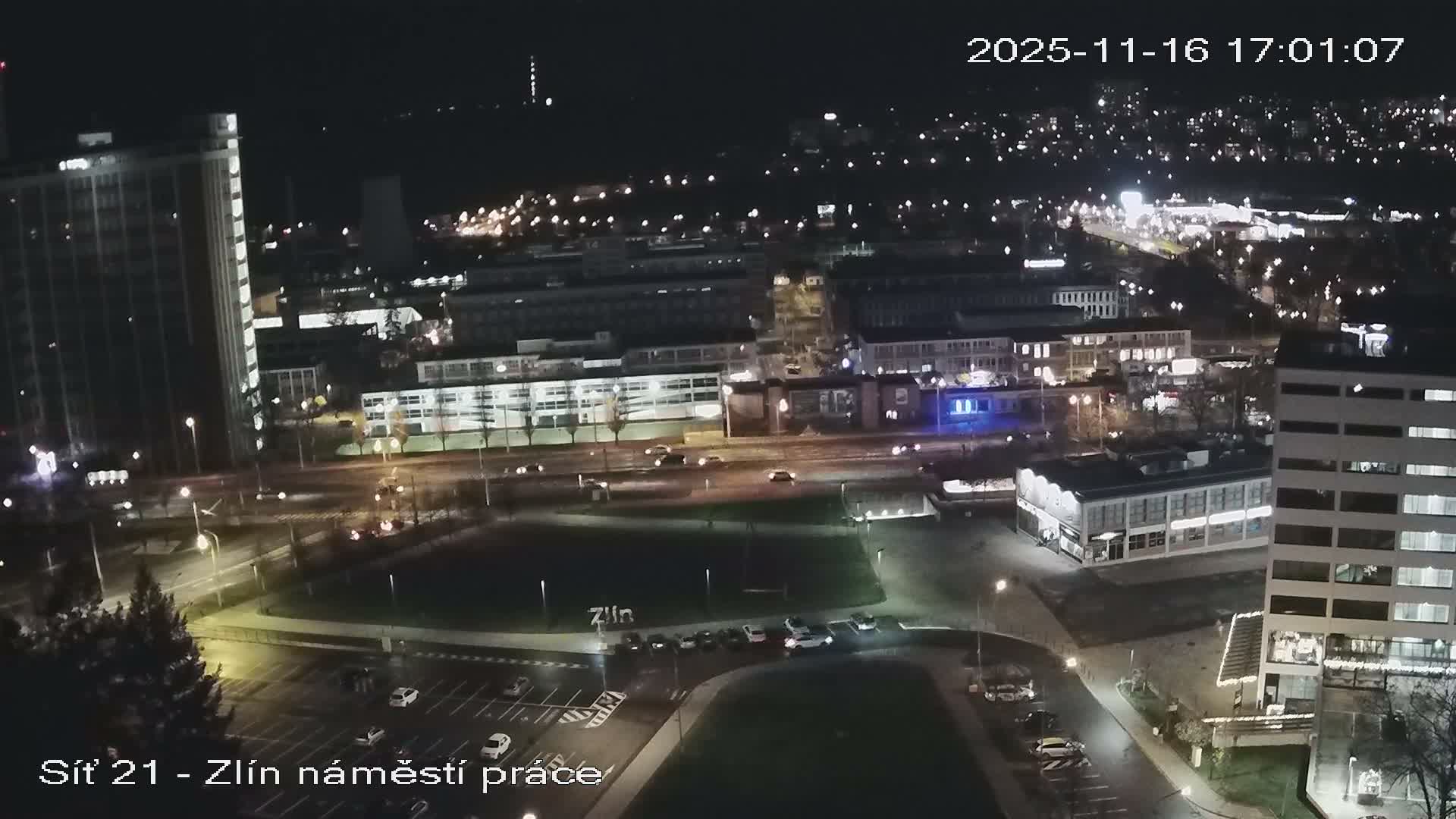 Zlín Industrial Area Live Cam - Zlin 1, Zlin, Czechia