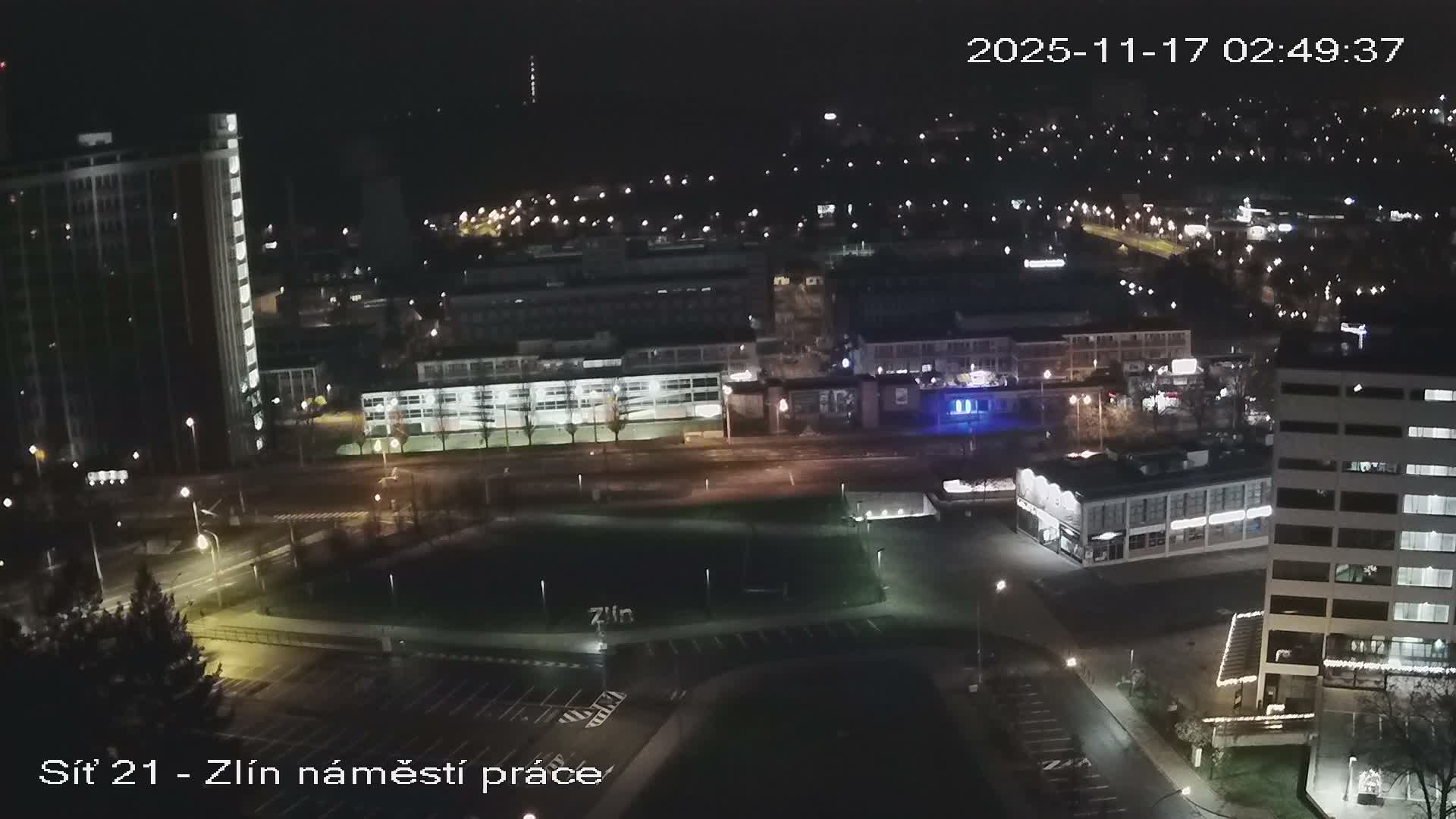 Zlín Industrial Area Live Cam - Zlin 1, Zlin, Czechia