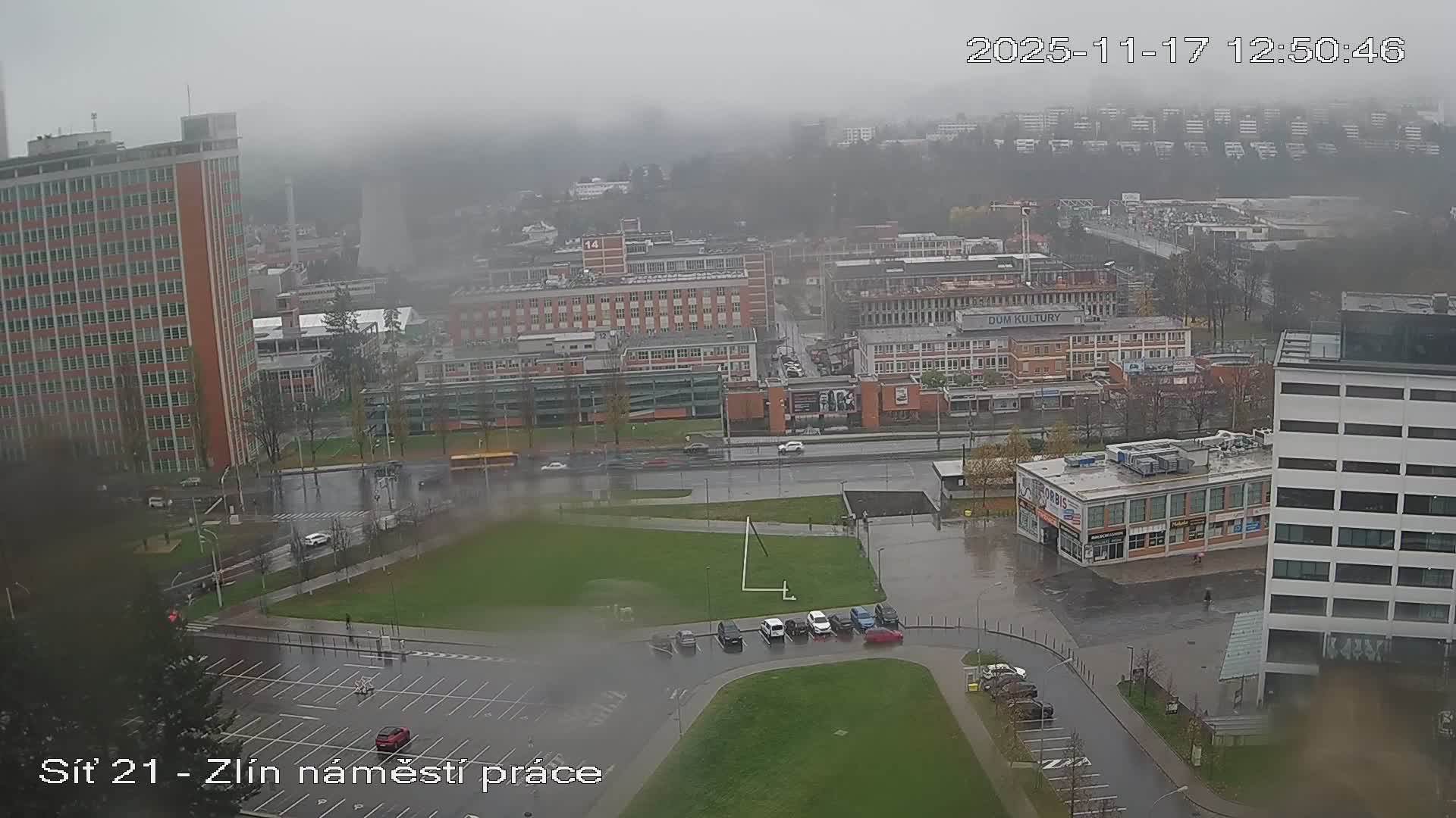 Zlín Industrial Area Live Cam - Zlin 1, Zlin, Czechia