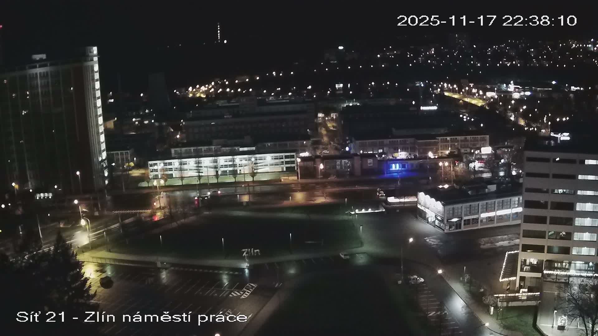 Zlín Industrial Area Live Cam - Zlin 1, Zlin, Czechia