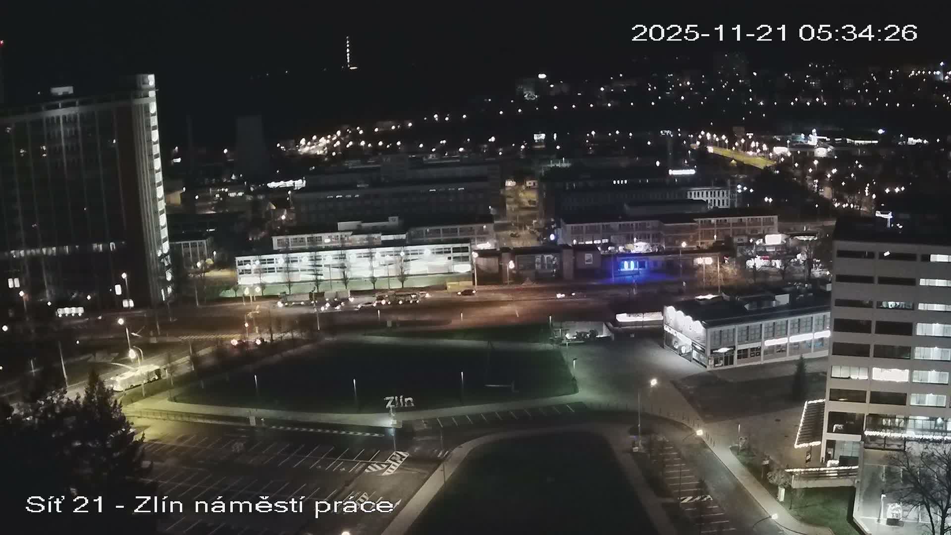 Zlín Industrial Area Live Cam - Zlin 1, Zlin, Czechia