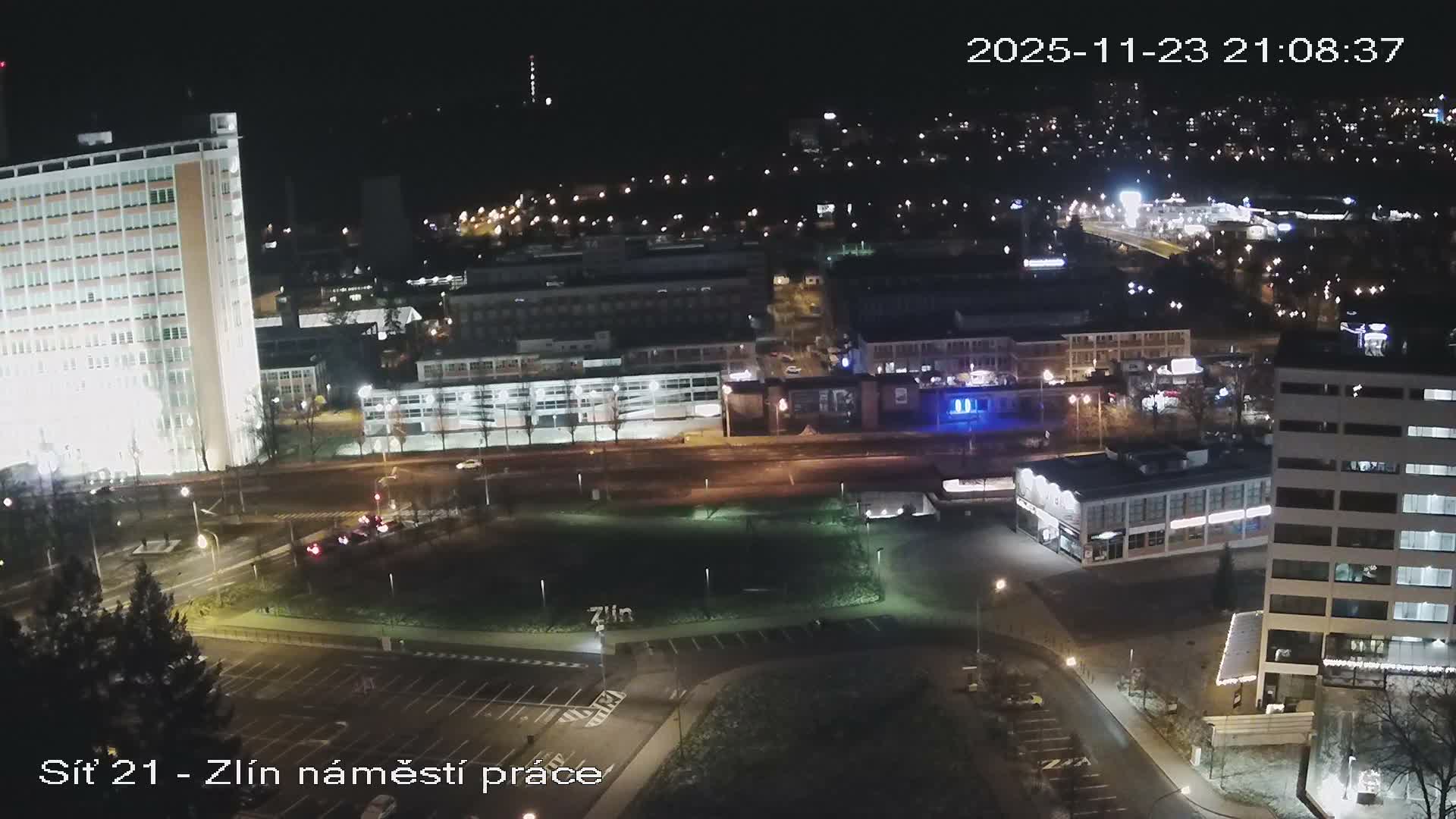 Zlín Industrial Area Live Cam - Zlin 1, Zlin, Czechia