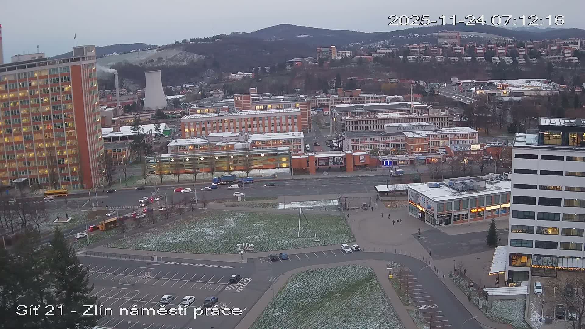Zlín Industrial Area Live Cam - Zlin 1, Zlin, Czechia
