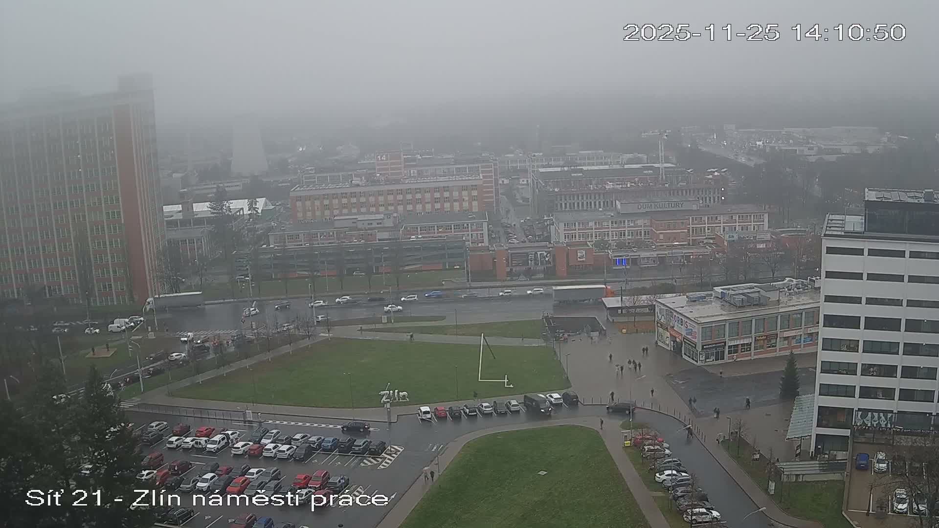 Zlín Industrial Area Live Cam - Zlin 1, Zlin, Czechia