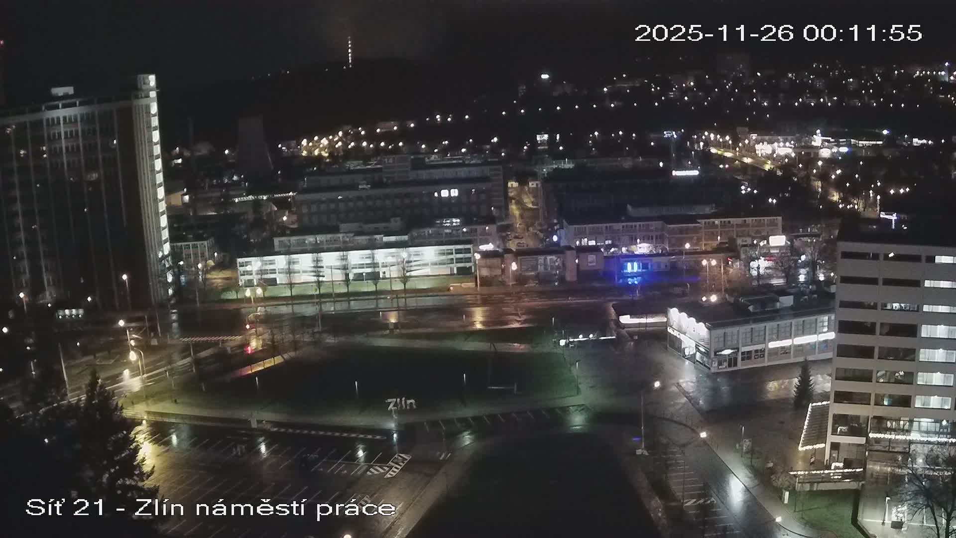 Zlín Industrial Area Live Cam - Zlin 1, Zlin, Czechia