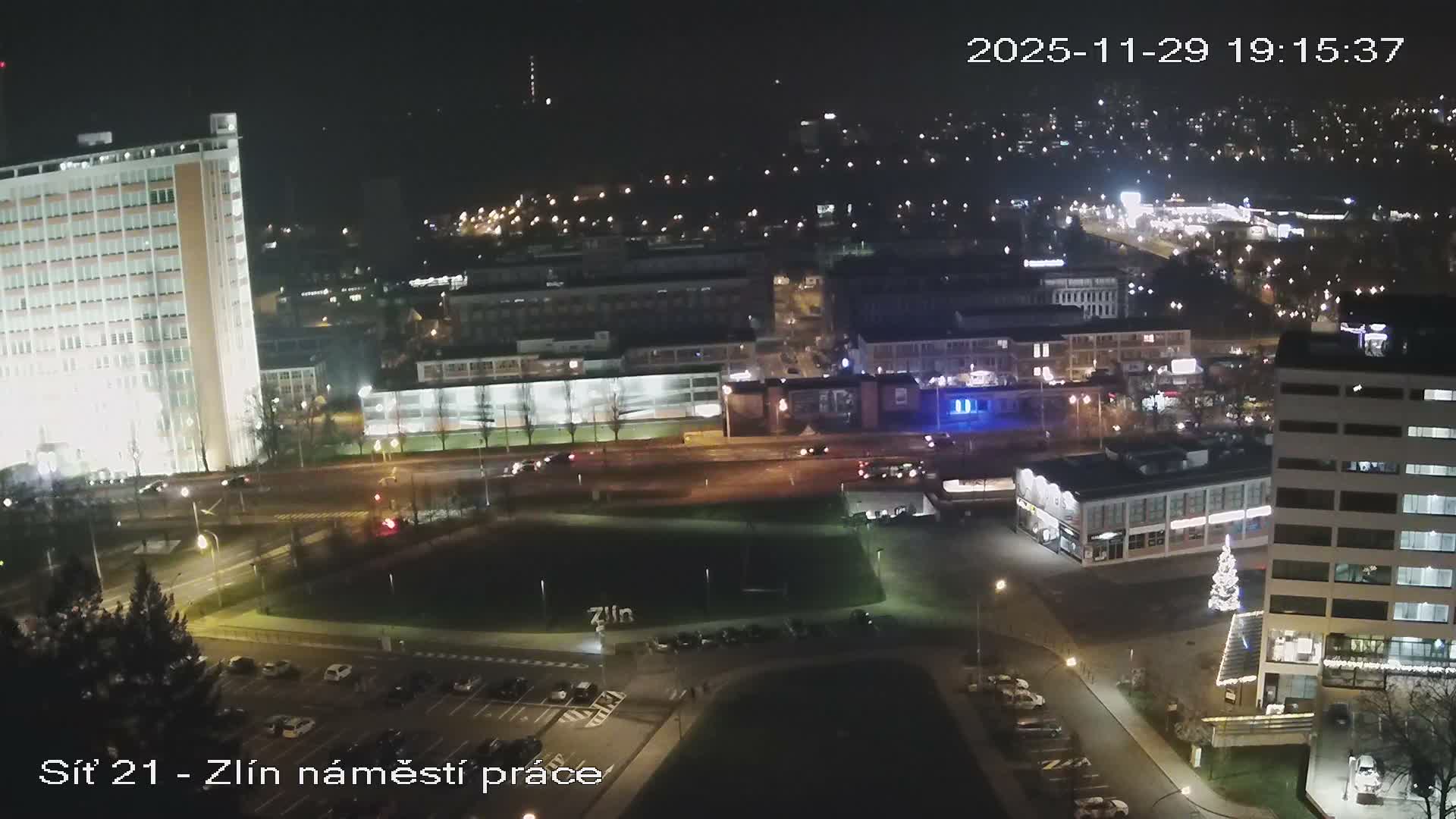 Zlín Industrial Area Live Cam - Zlin 1, Zlin, Czechia