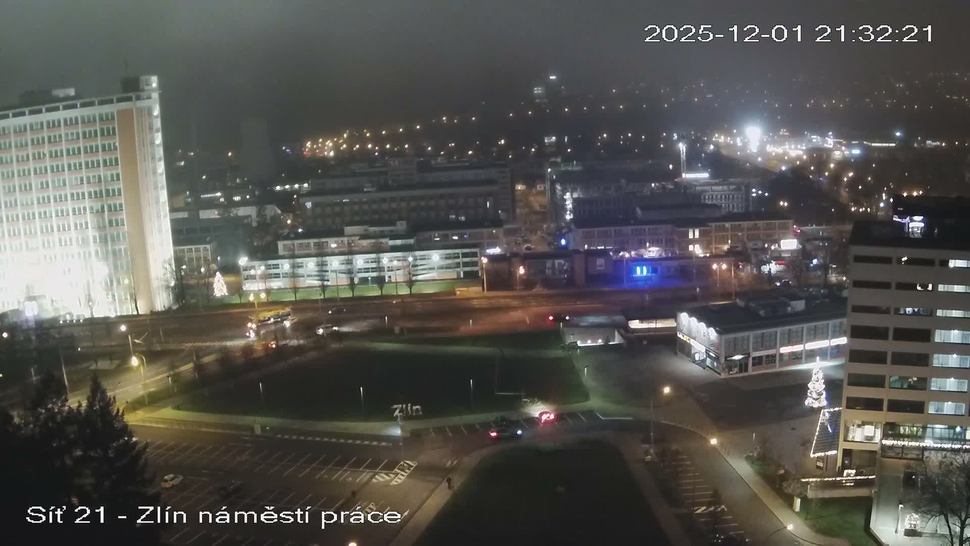 Zlín Industrial Area Live Cam - Zlin 1, Zlin, Czechia