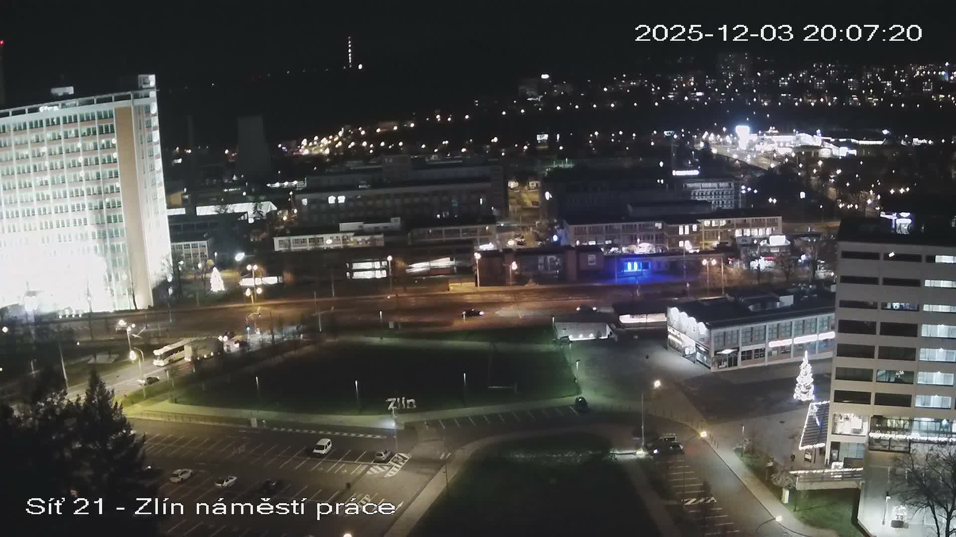 Zlín Industrial Area Live Cam - Zlin 1, Zlin, Czechia