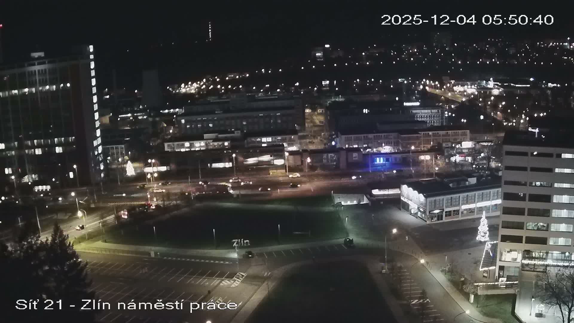 Zlín Industrial Area Live Cam - Zlin 1, Zlin, Czechia