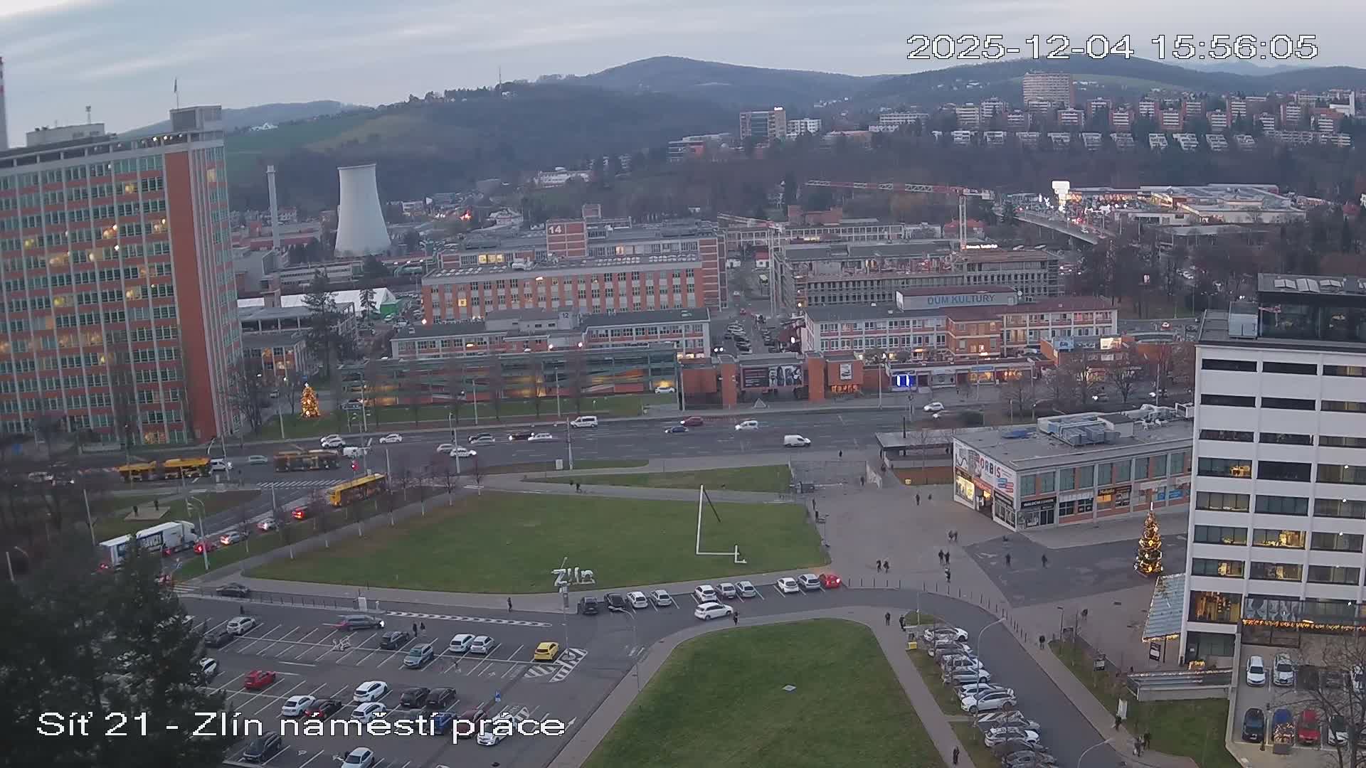 Zlín Industrial Area Live Cam - Zlin 1, Zlin, Czechia