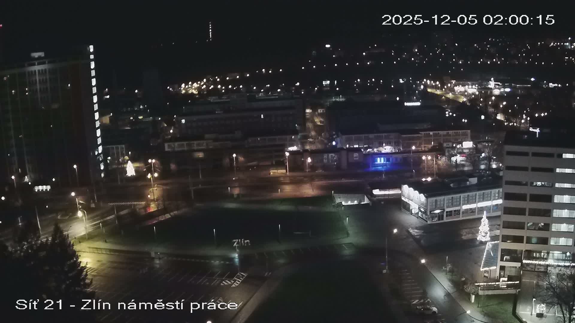 Zlín Industrial Area Live Cam - Zlin 1, Zlin, Czechia