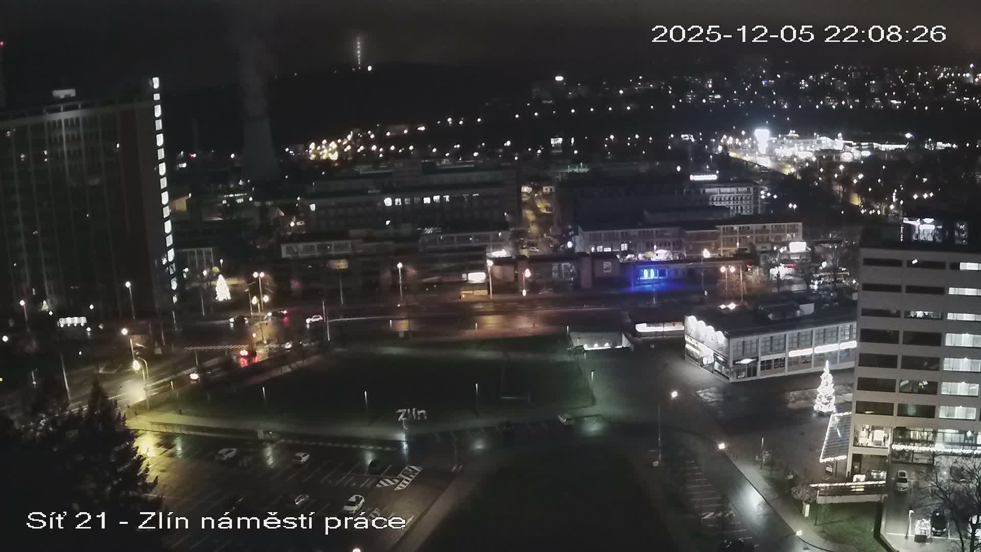 Zlín Industrial Area Live Cam - Zlin 1, Zlin, Czechia