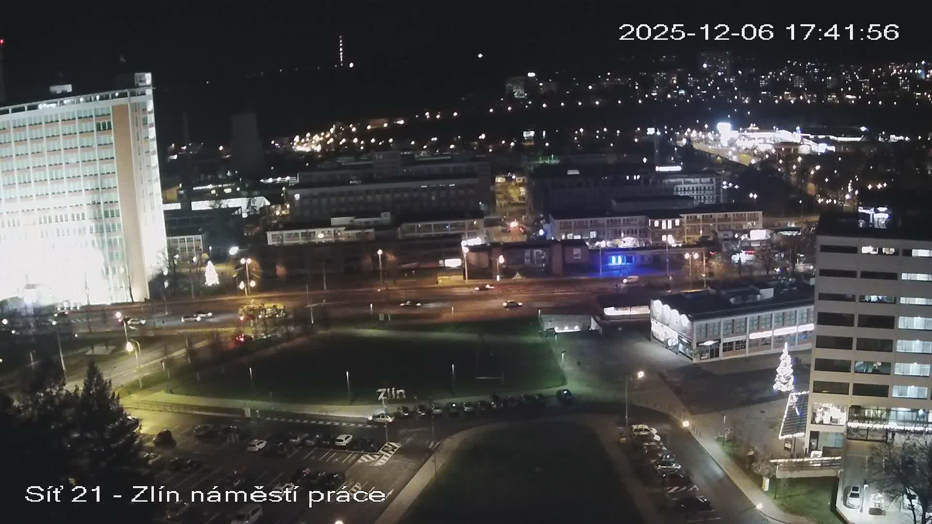 Zlín Industrial Area Live Cam - Zlin 1, Zlin, Czechia