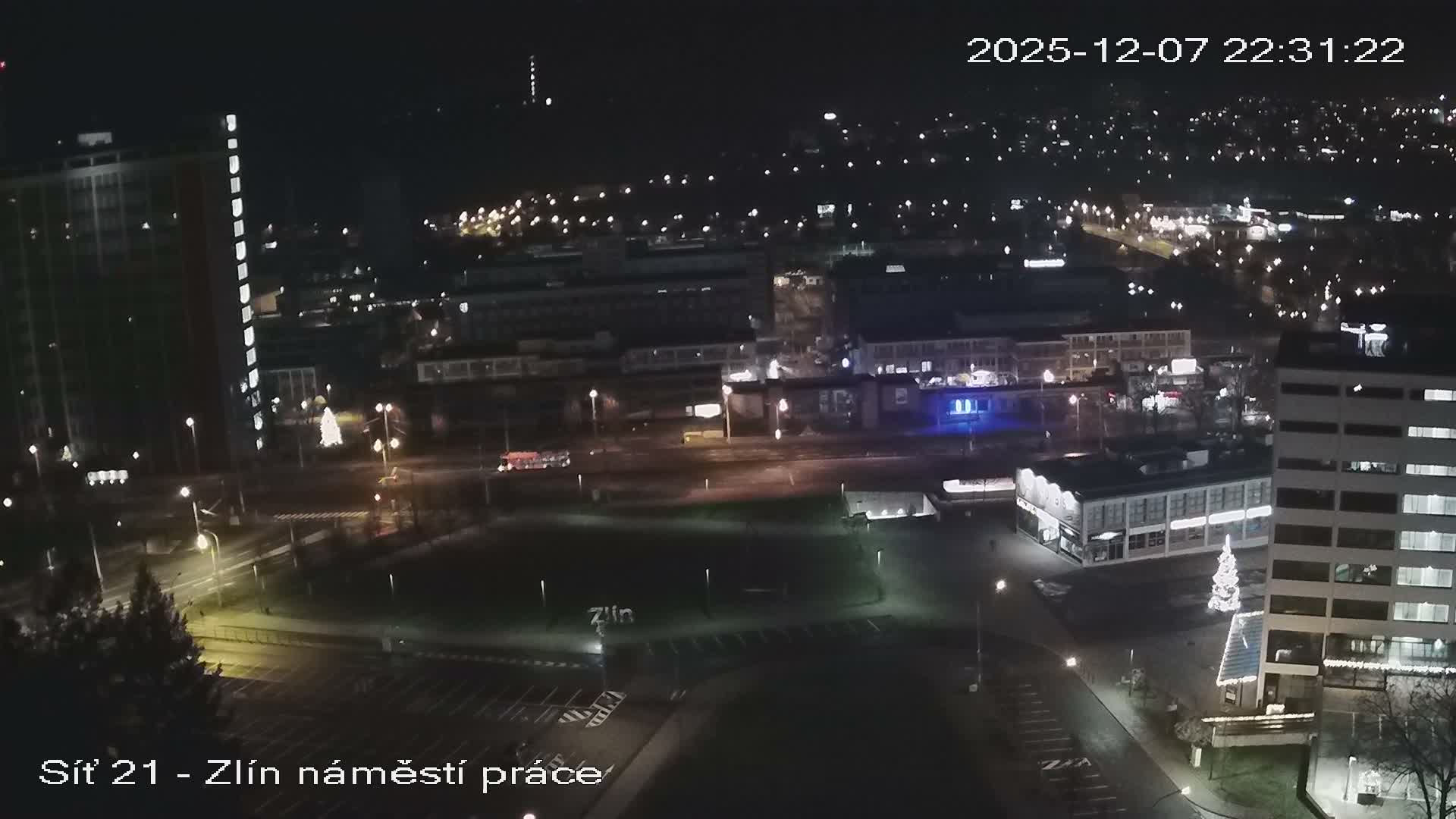 Zlín Industrial Area Live Cam - Zlin 1, Zlin, Czechia