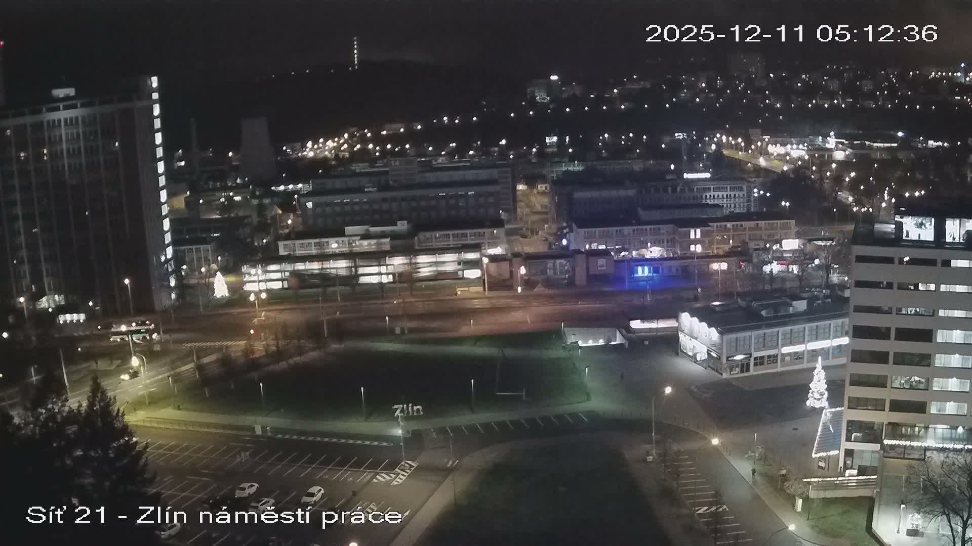 Zlín Industrial Area Live Cam - Zlin 1, Zlin, Czechia