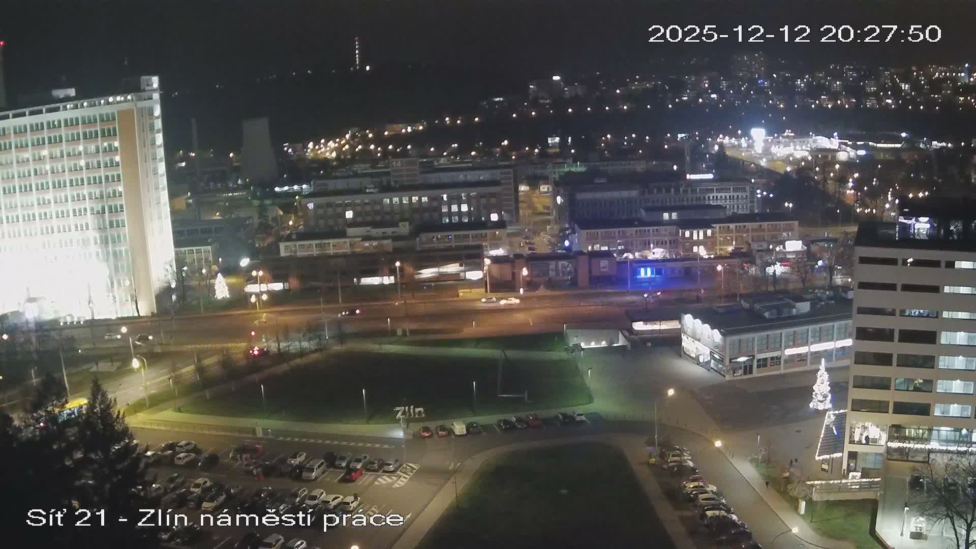 Zlín Industrial Area Live Cam - Zlin 1, Zlin, Czechia