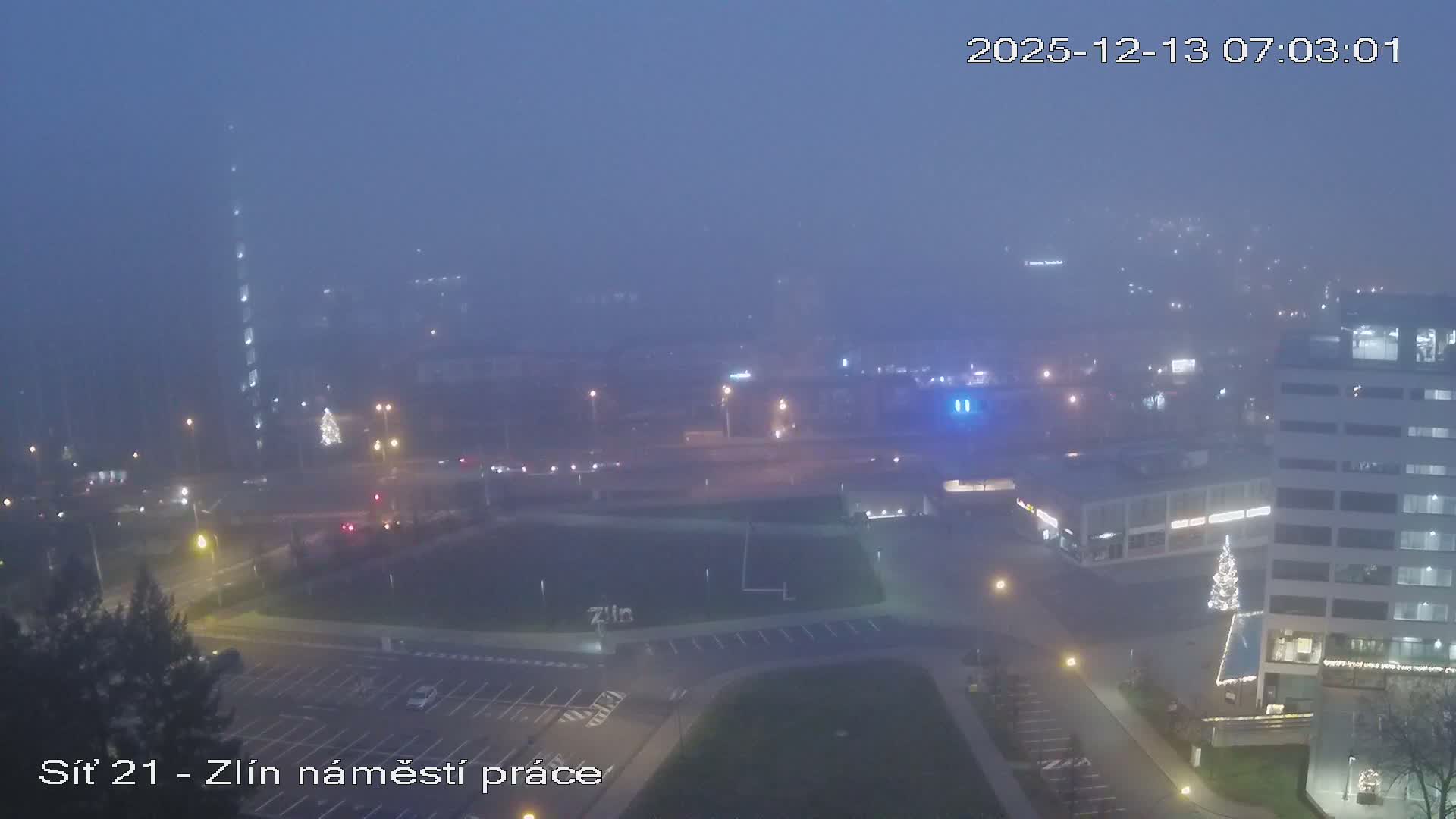 Zlín Industrial Area Live Cam - Zlin 1, Zlin, Czechia