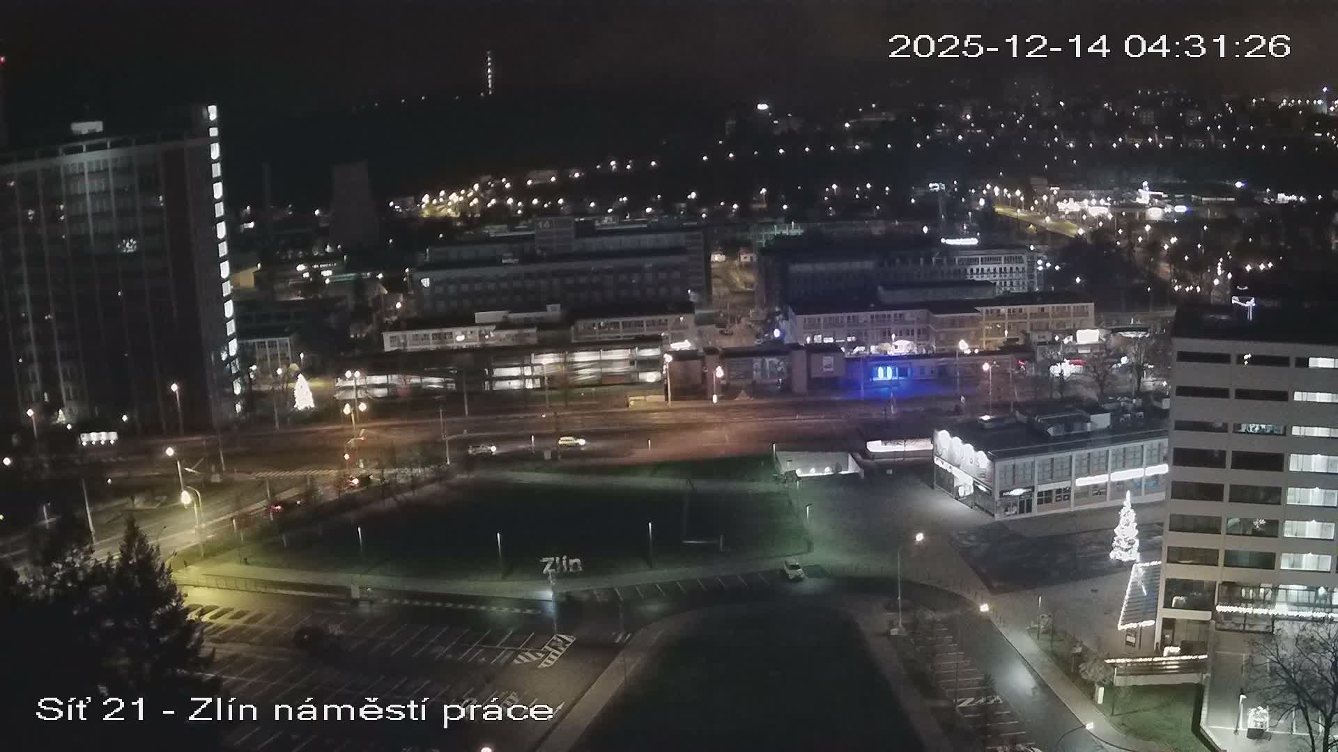Zlín Industrial Area Live Cam - Zlin 1, Zlin, Czechia