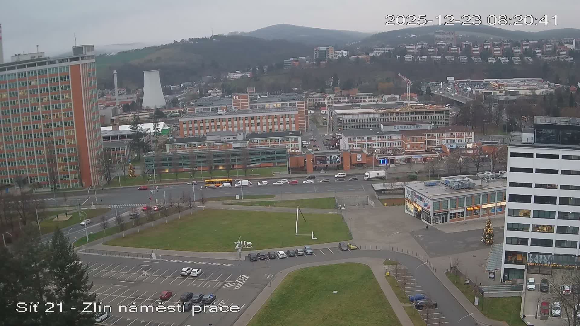 Zlín Industrial Area Live Cam - Zlin 1, Zlin, Czechia