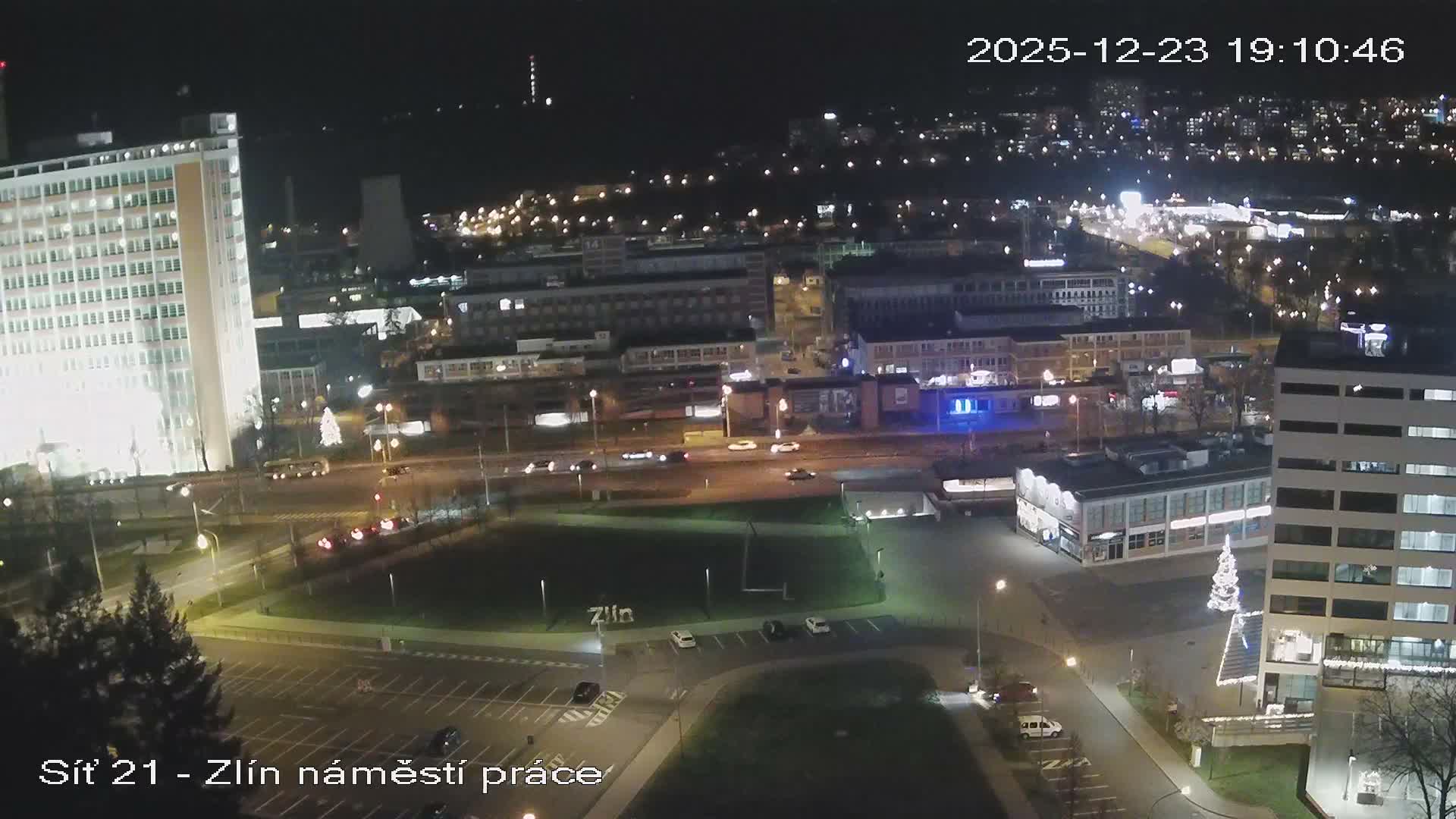 Zlín Industrial Area Live Cam - Zlin 1, Zlin, Czechia