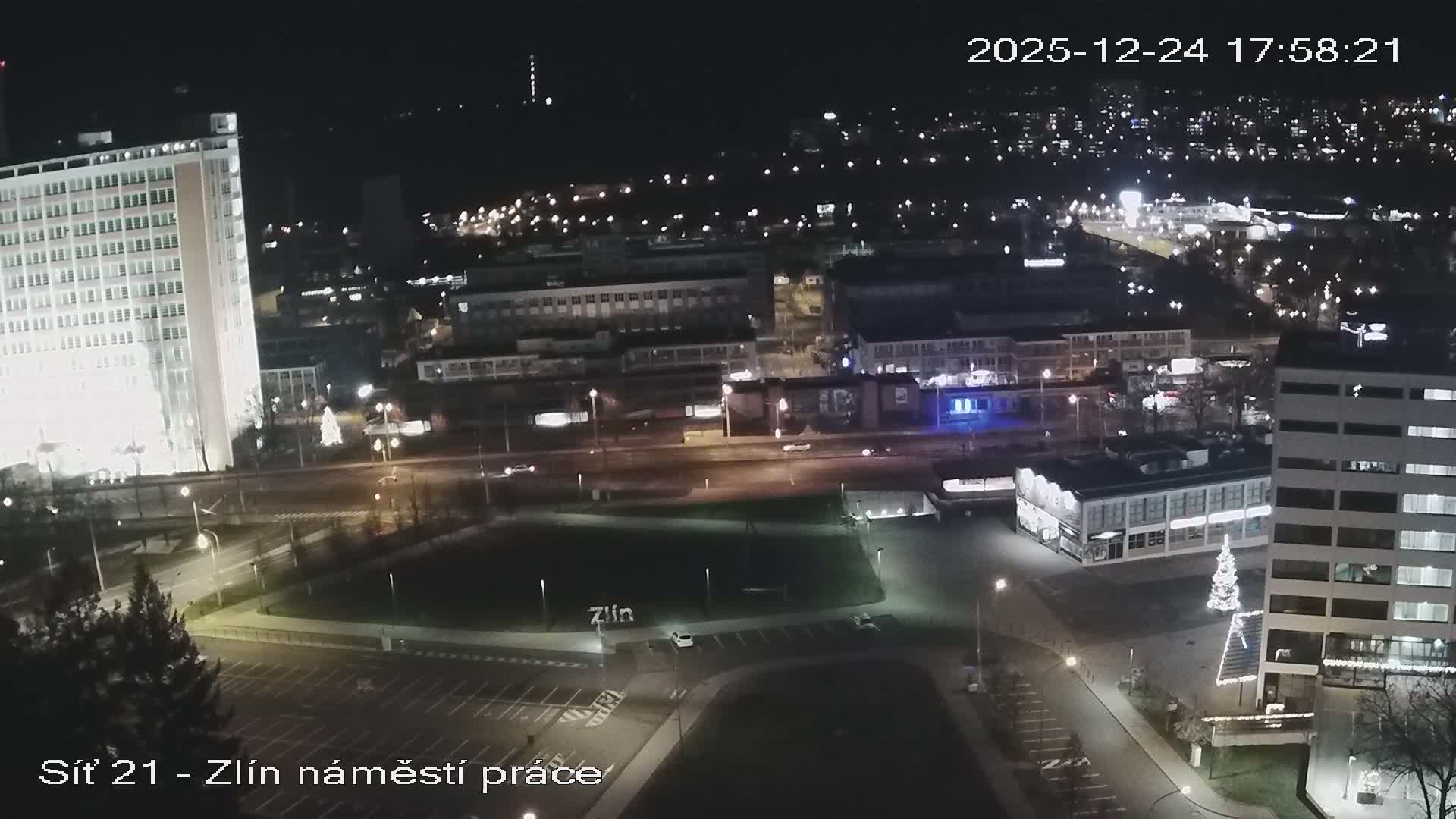 Zlín Industrial Area Live Cam - Zlin 1, Zlin, Czechia
