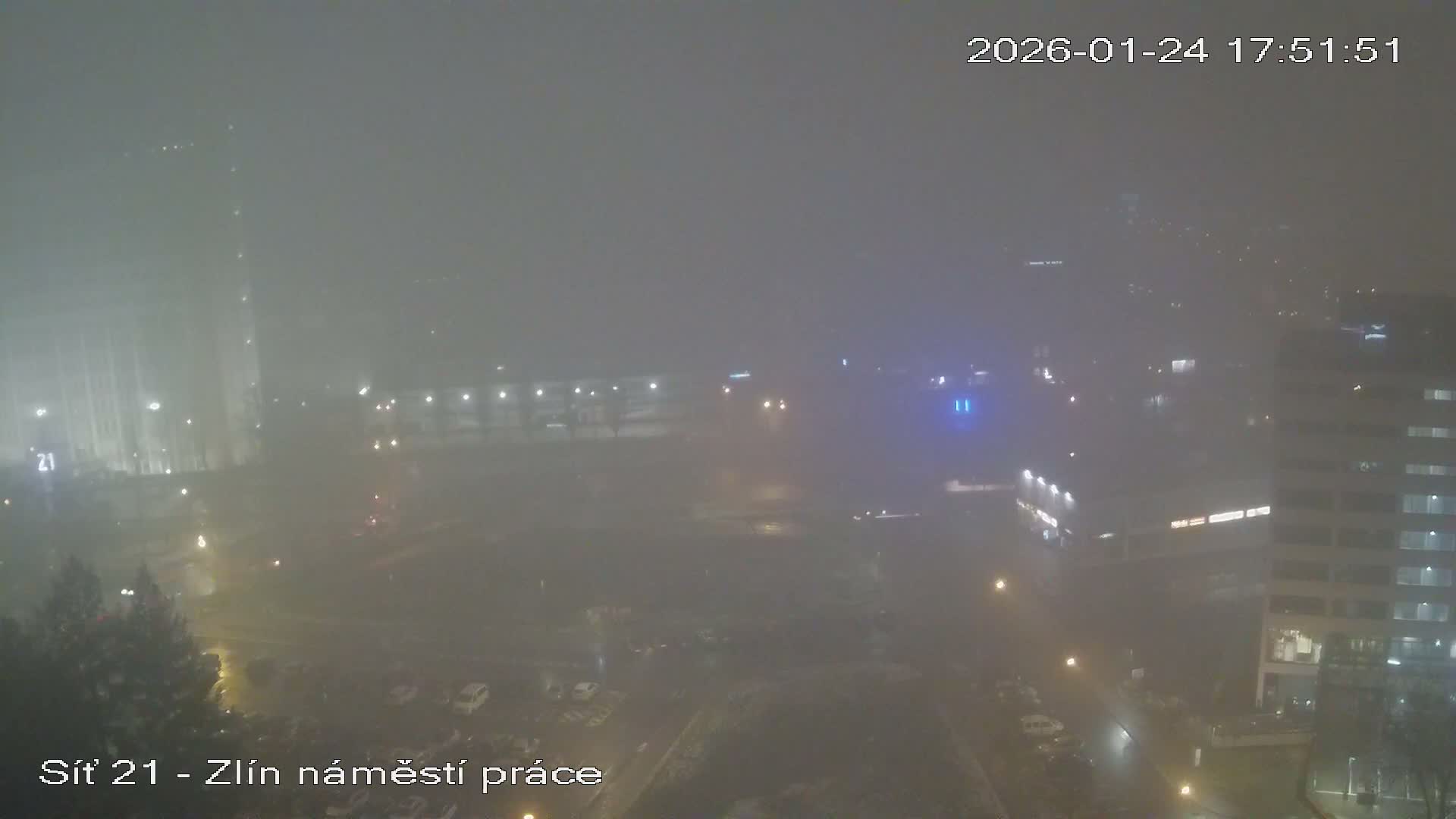 Zlín Industrial Area Live Cam - Zlin 1, Zlin, Czechia