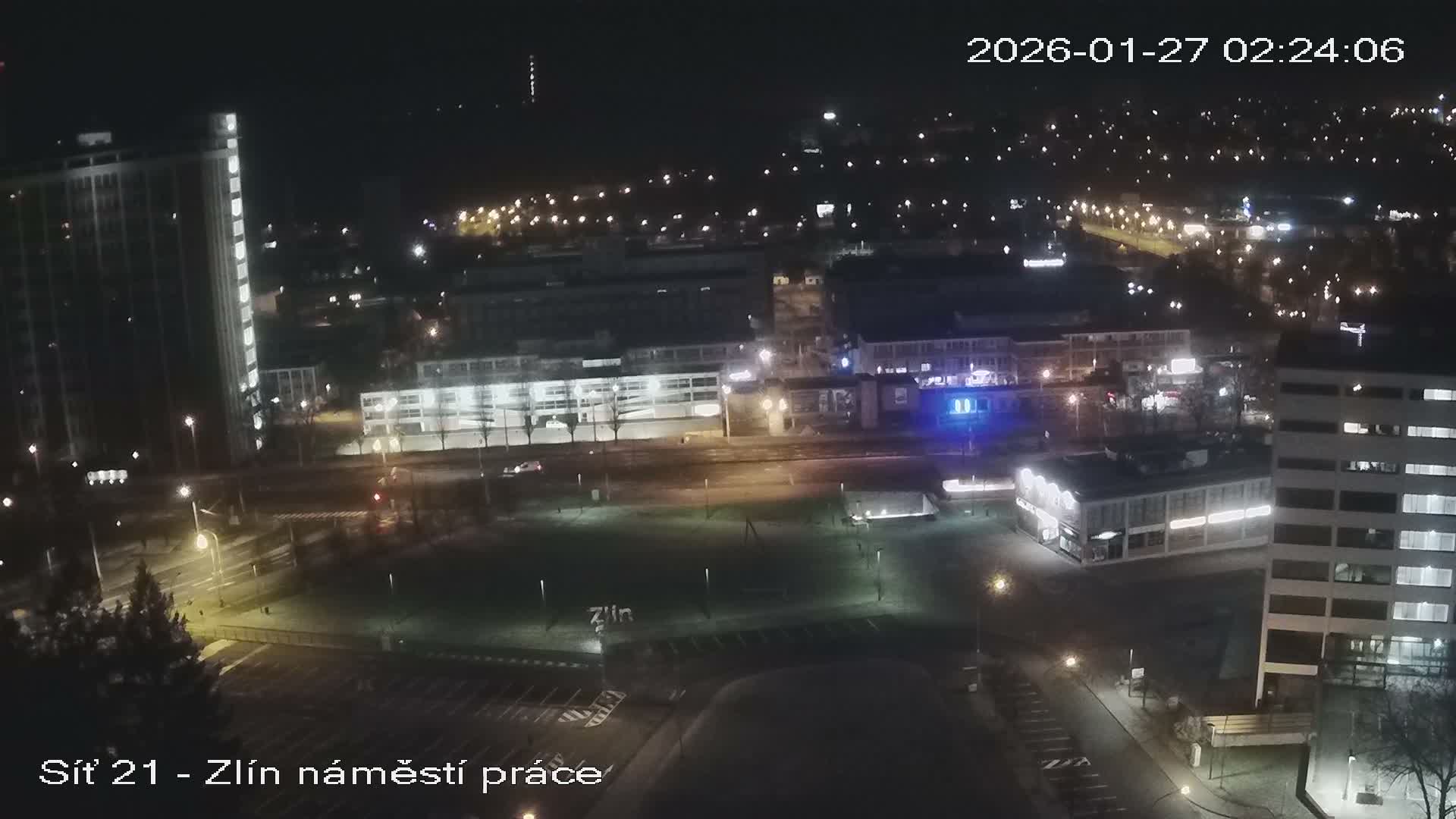 Zlín Industrial Area Live Cam - Zlin 1, Zlin, Czechia