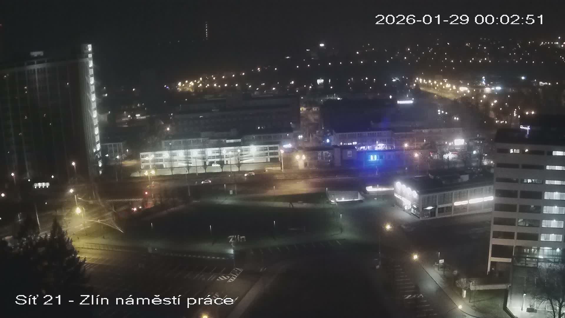 Zlín Industrial Area Live Cam - Zlin 1, Zlin, Czechia