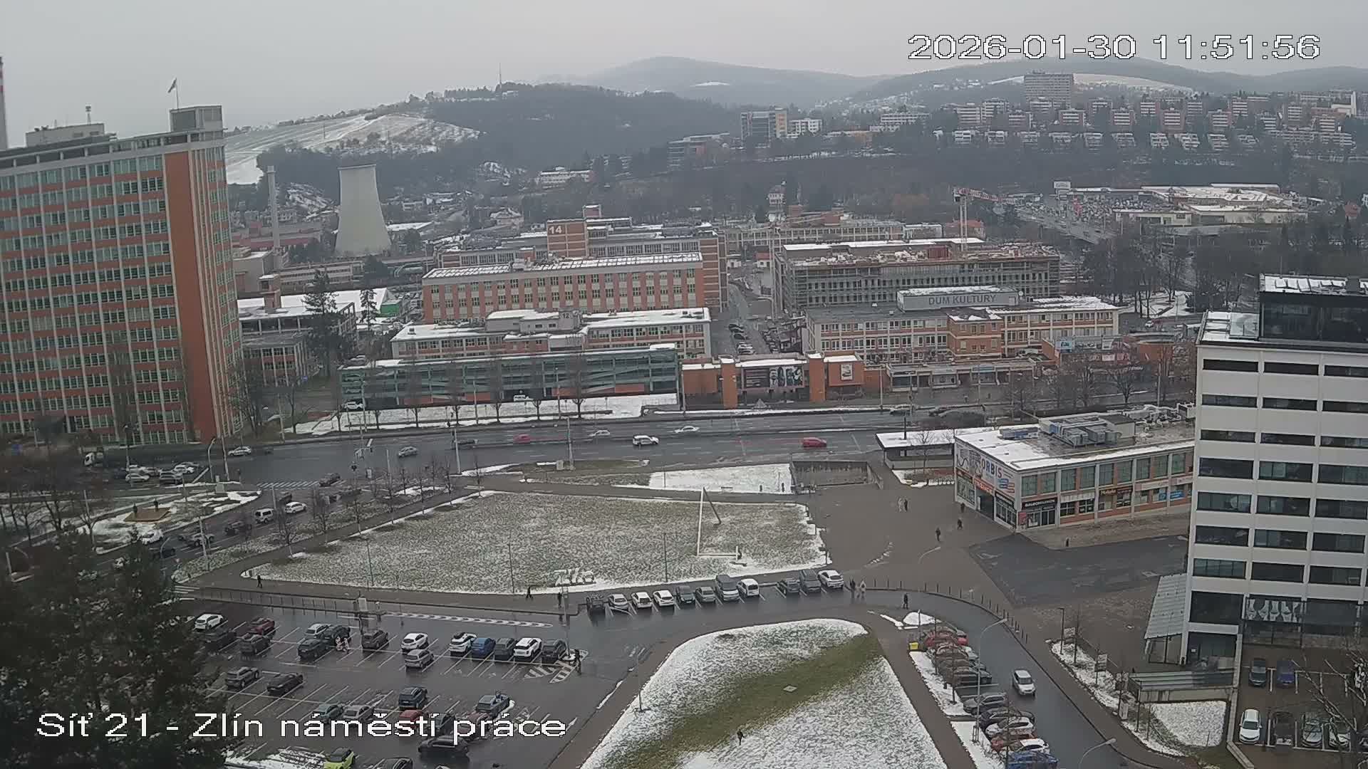 Zlín Industrial Area Live Cam - Zlin 1, Zlin, Czechia