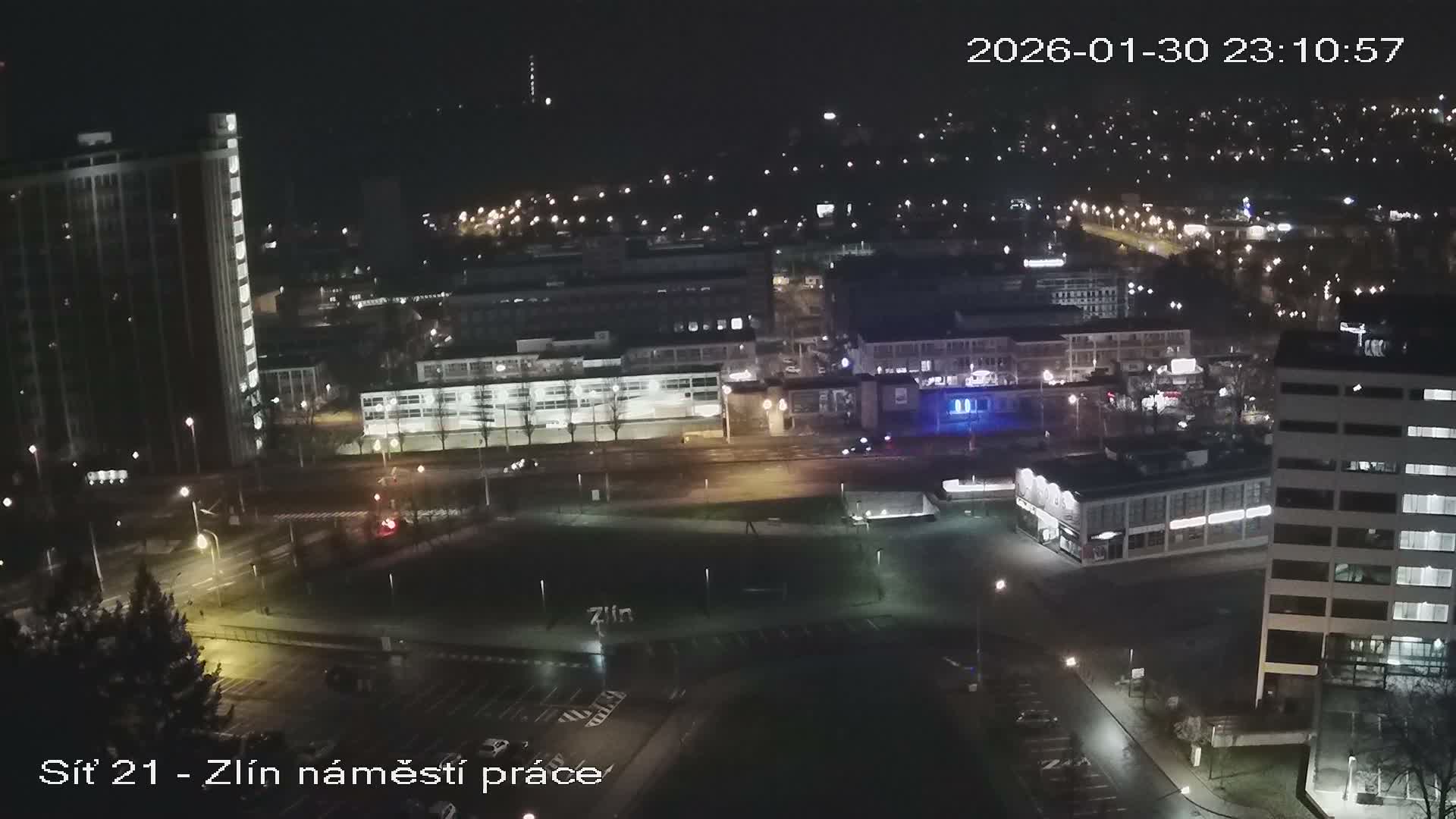 Zlín Industrial Area Live Cam - Zlin 1, Zlin, Czechia