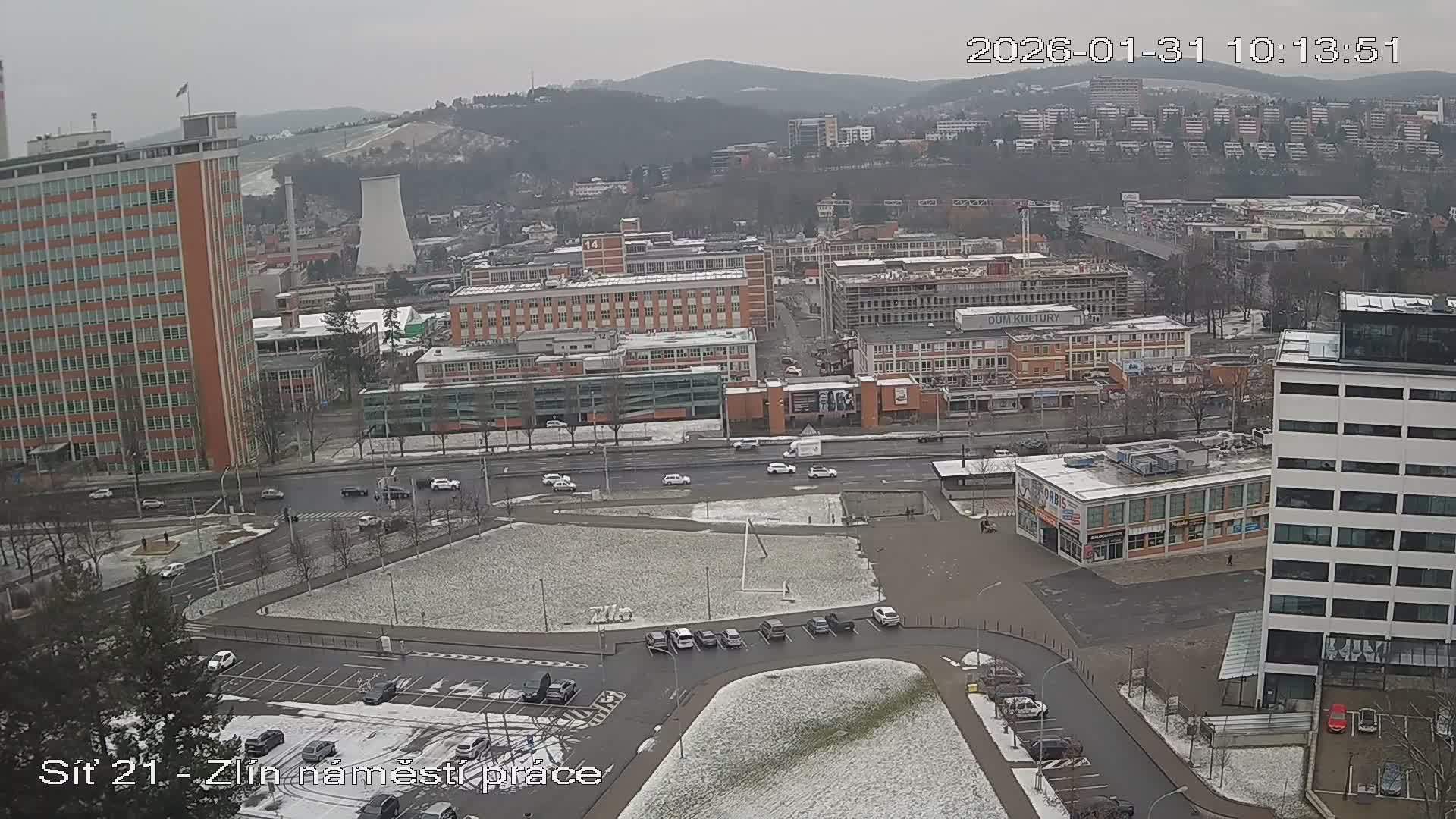 Zlín Industrial Area Live Cam - Zlin 1, Zlin, Czechia