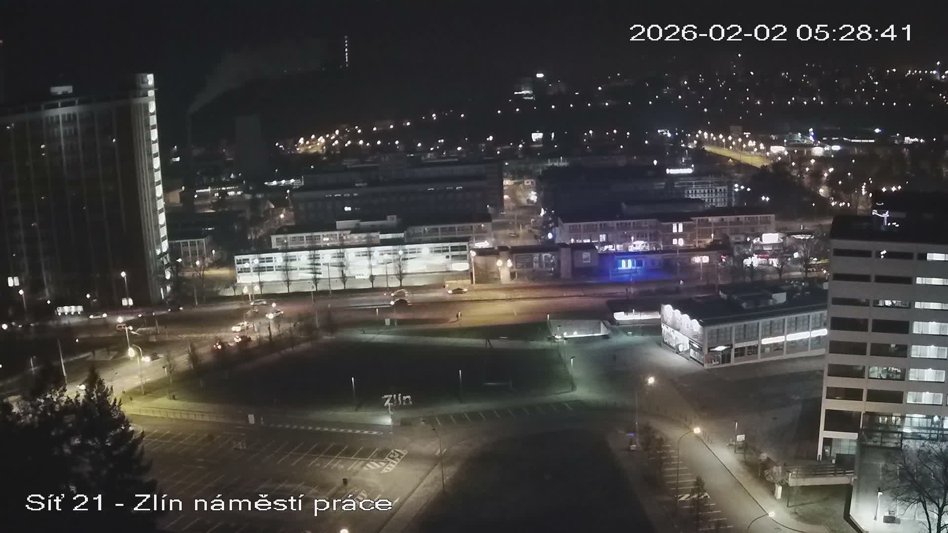 Zlín Industrial Area Live Cam - Zlin 1, Zlin, Czechia