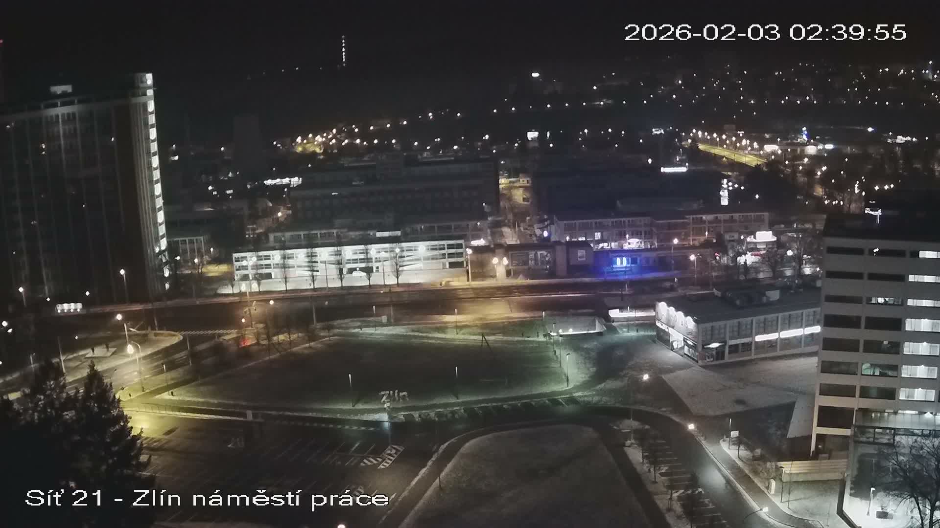 Zlín Industrial Area Live Cam - Zlin 1, Zlin, Czechia