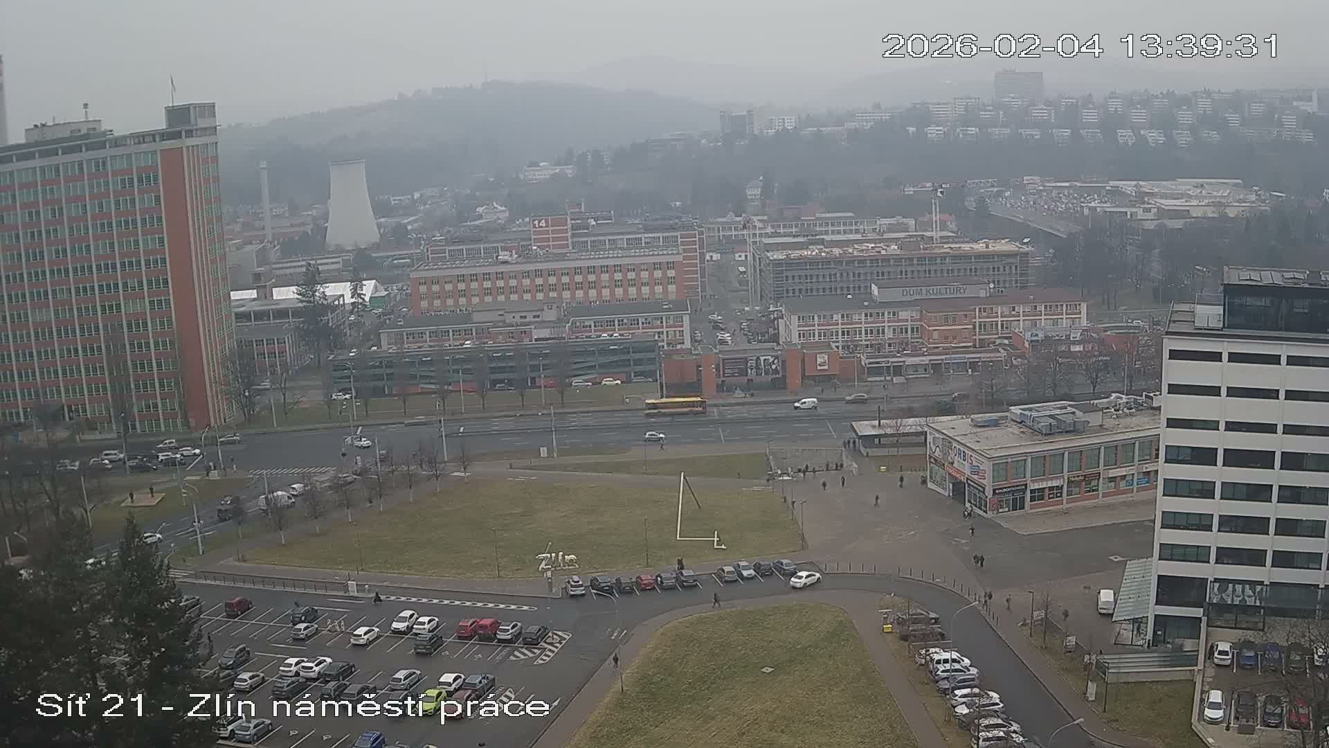 Zlín Industrial Area Live Cam - Zlin 1, Zlin, Czechia