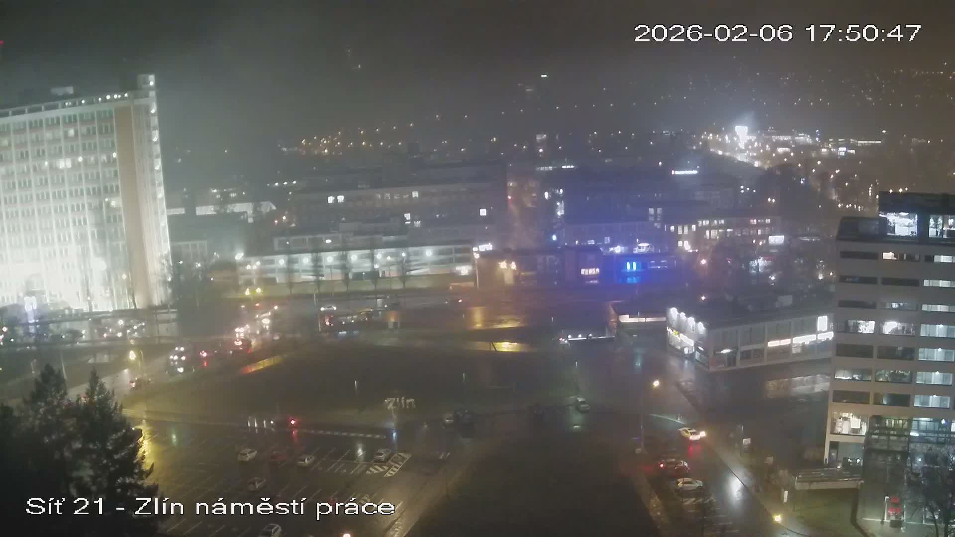 Zlín Industrial Area Live Cam - Zlin 1, Zlin, Czechia