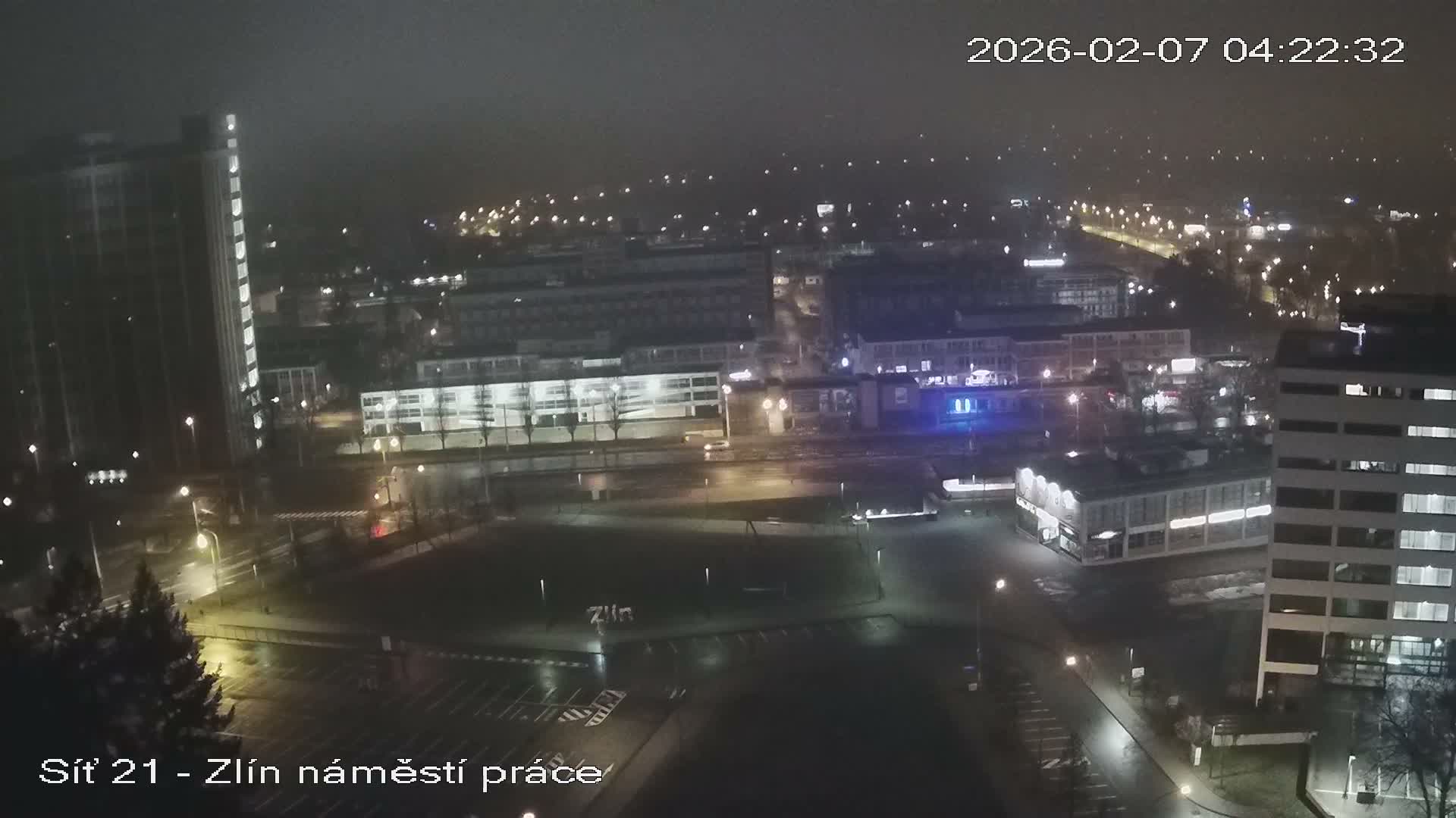 Zlín Industrial Area Live Cam - Zlin 1, Zlin, Czechia