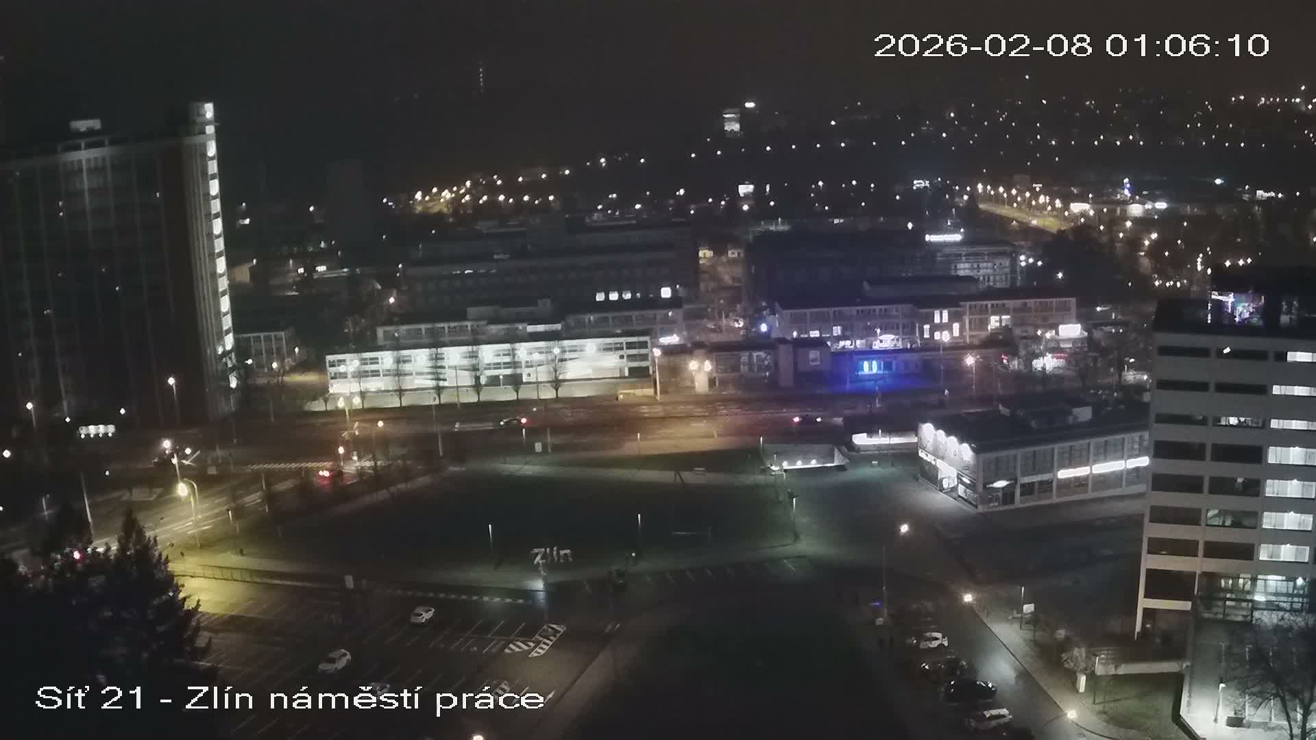 Zlín Industrial Area Live Cam - Zlin 1, Zlin, Czechia