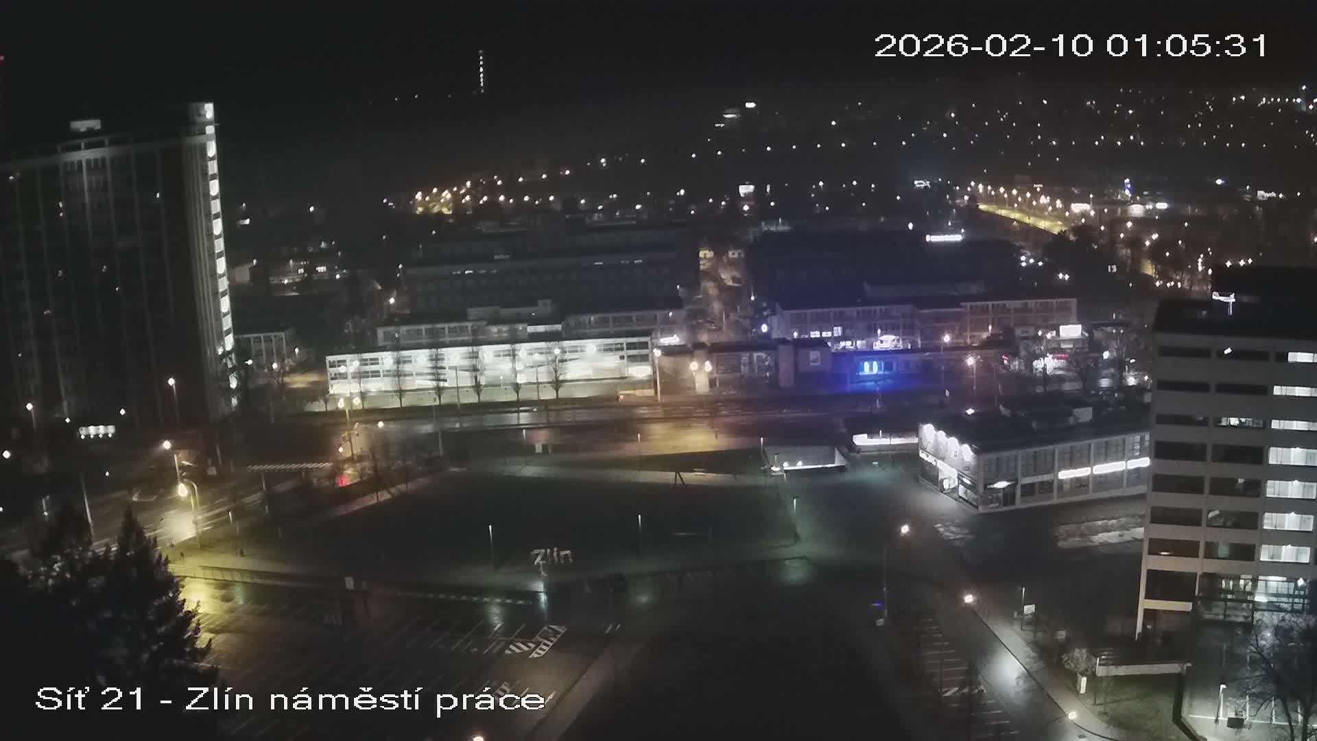 Zlín Industrial Area Live Cam - Zlin 1, Zlin, Czechia